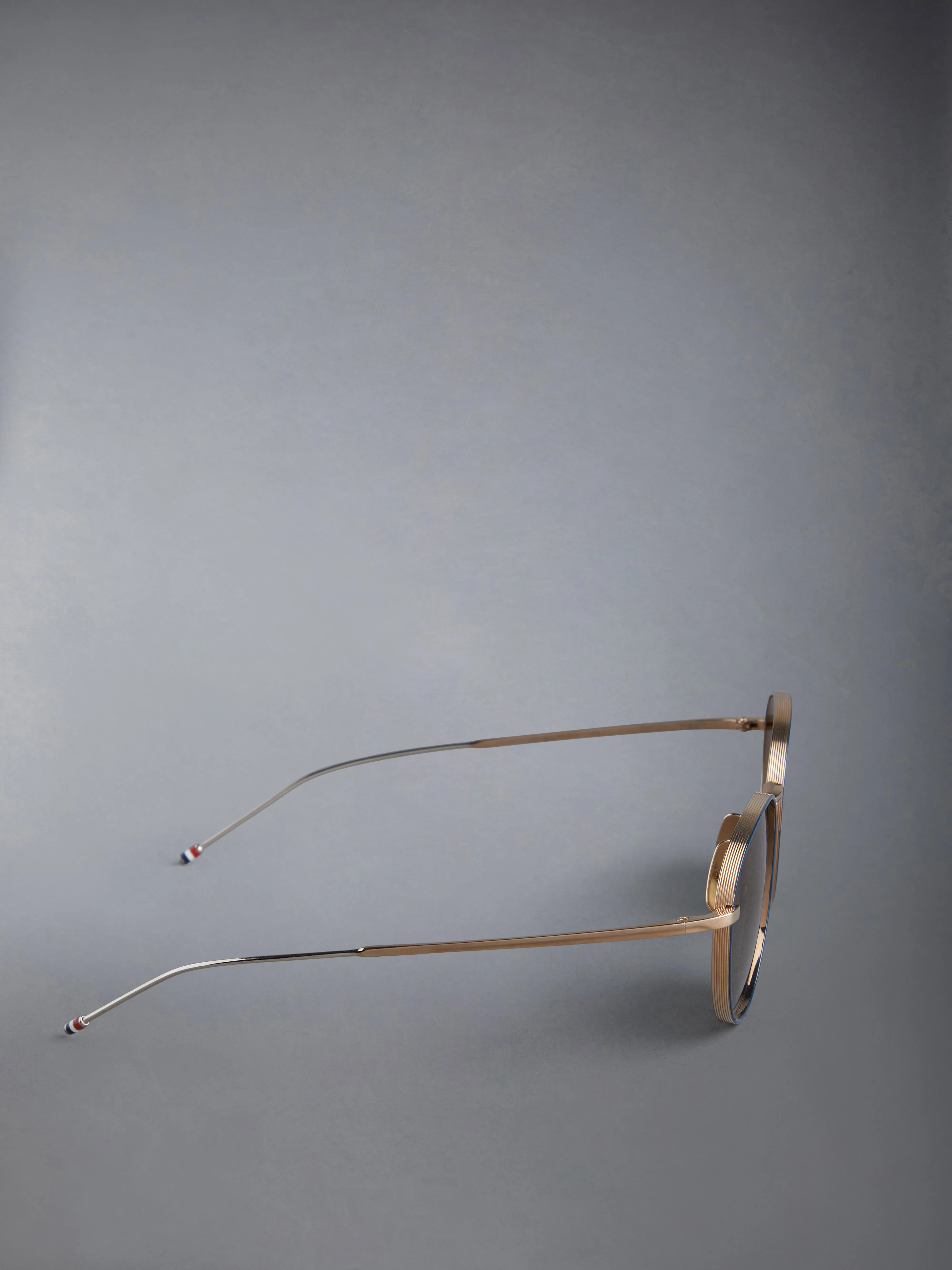 TITANIUM ROUND SUNGLASSES sold by Thom Browne product image thumbnail 4