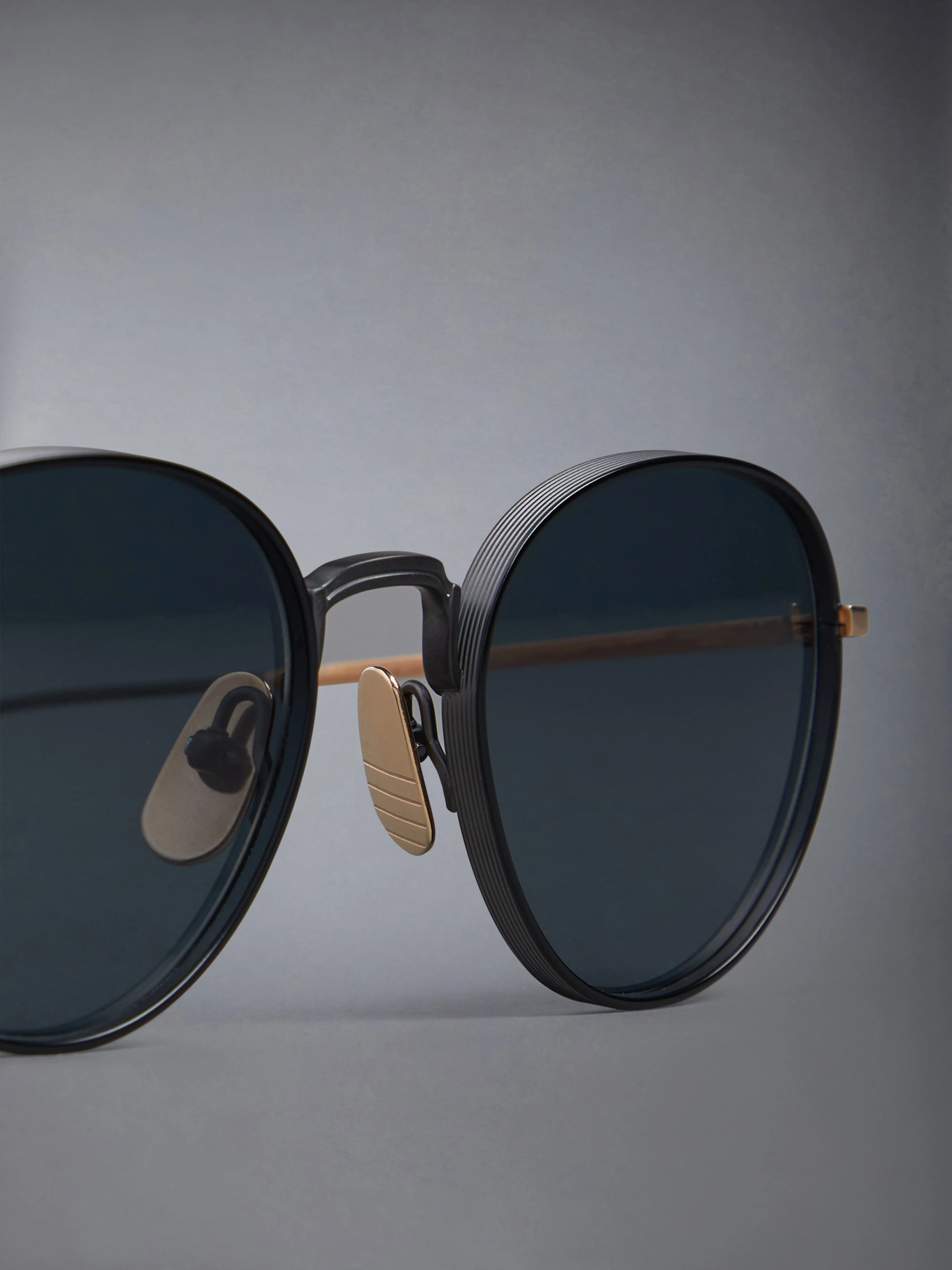 TITANIUM ROUND SUNGLASSES sold by Thom Browne product image thumbnail 5