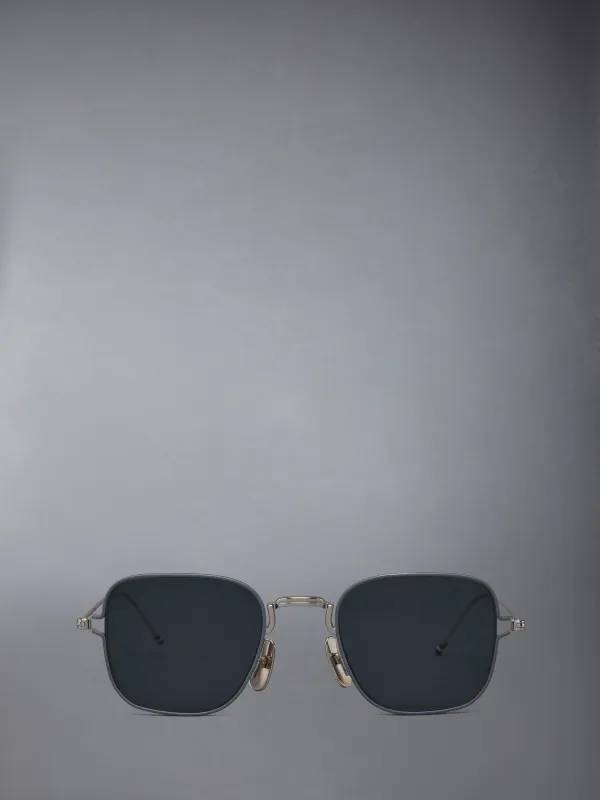 TITANIUM SQUARE SUNGLASSES sold by Thom Browne