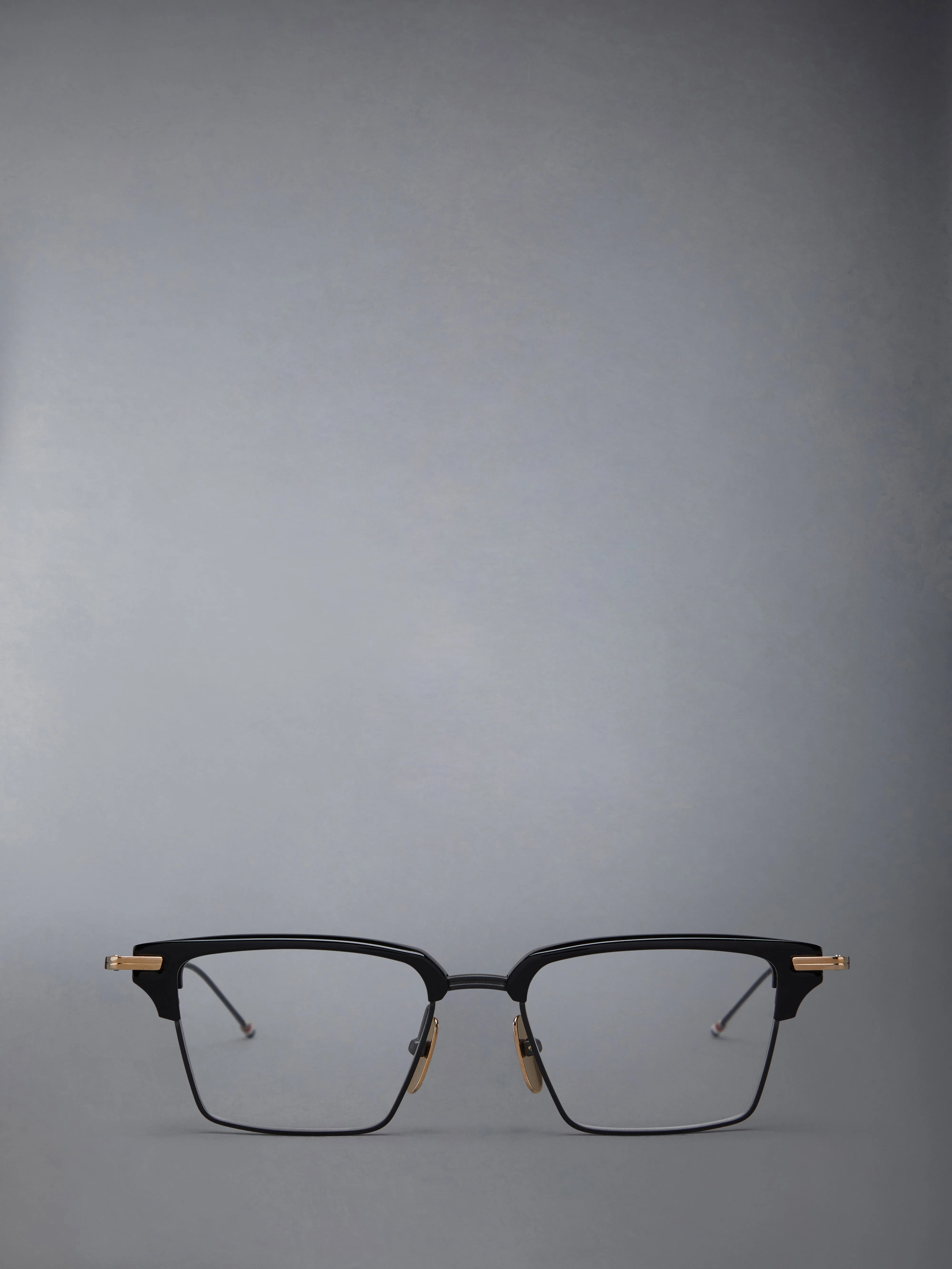 ACETATE AND TITANIUM RECTANGULAR EYEGLASSES sold by Thom Browne