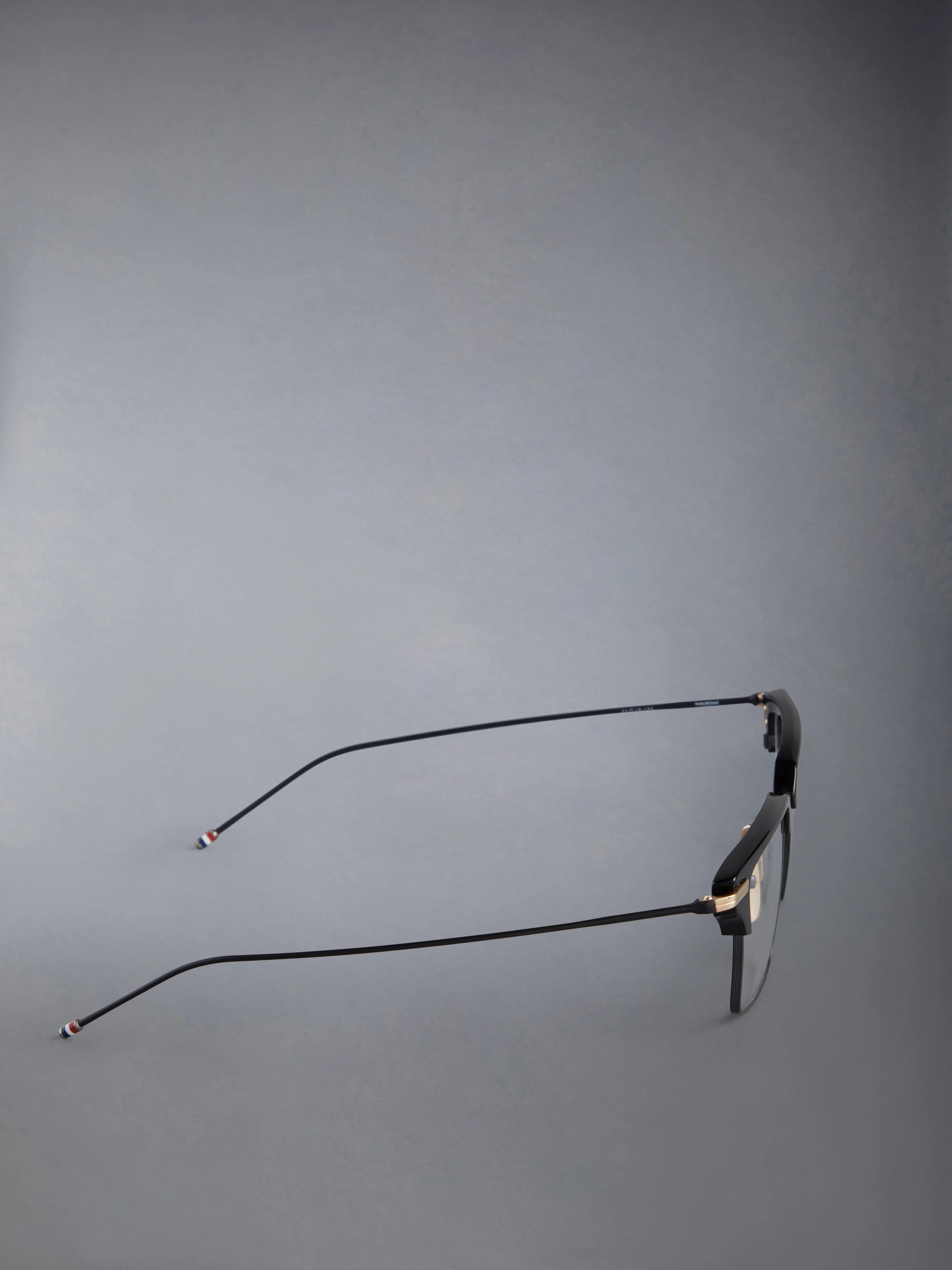 ACETATE AND TITANIUM RECTANGULAR EYEGLASSES sold by Thom Browne product image thumbnail 4