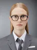 ACETATE AND TITANIUM ROUND EYEGLASSES sold by Thom Browne