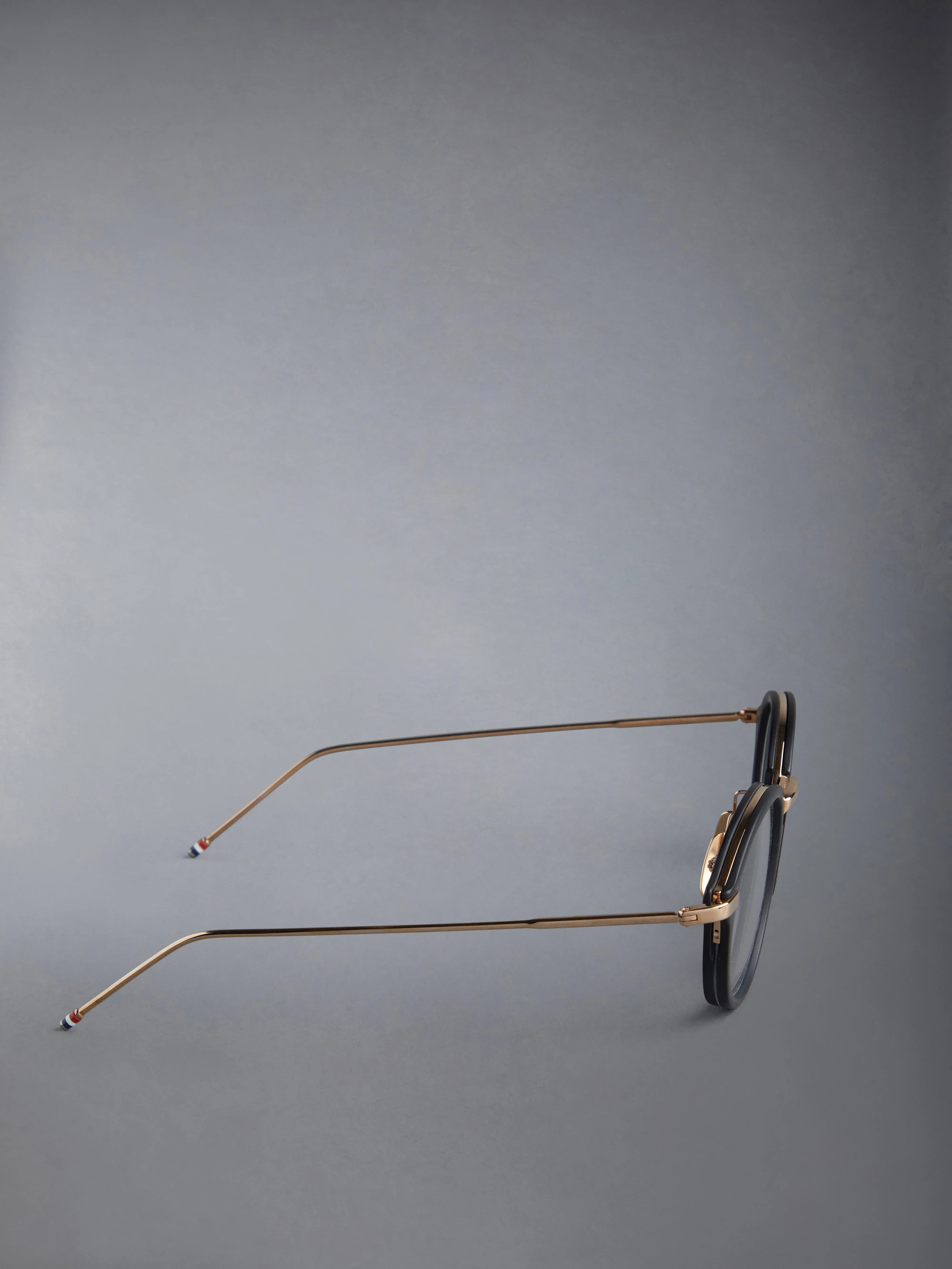 ACETATE AND TITANIUM ROUND EYEGLASSES sold by Thom Browne product image thumbnail 4