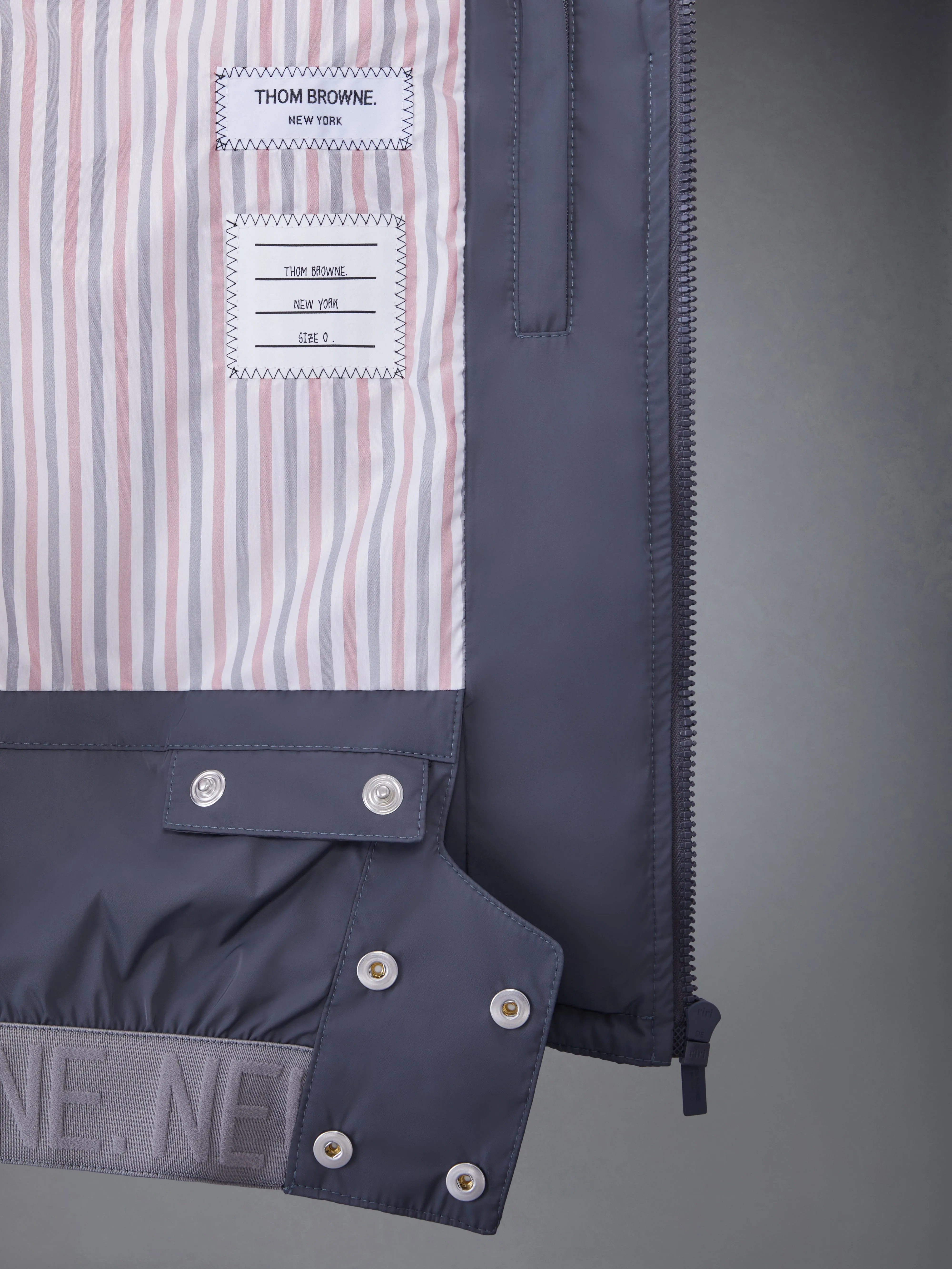 POLY TWILL DOWN FILL 4-BAR SKI VEST sold by Thom Browne product image thumbnail 5