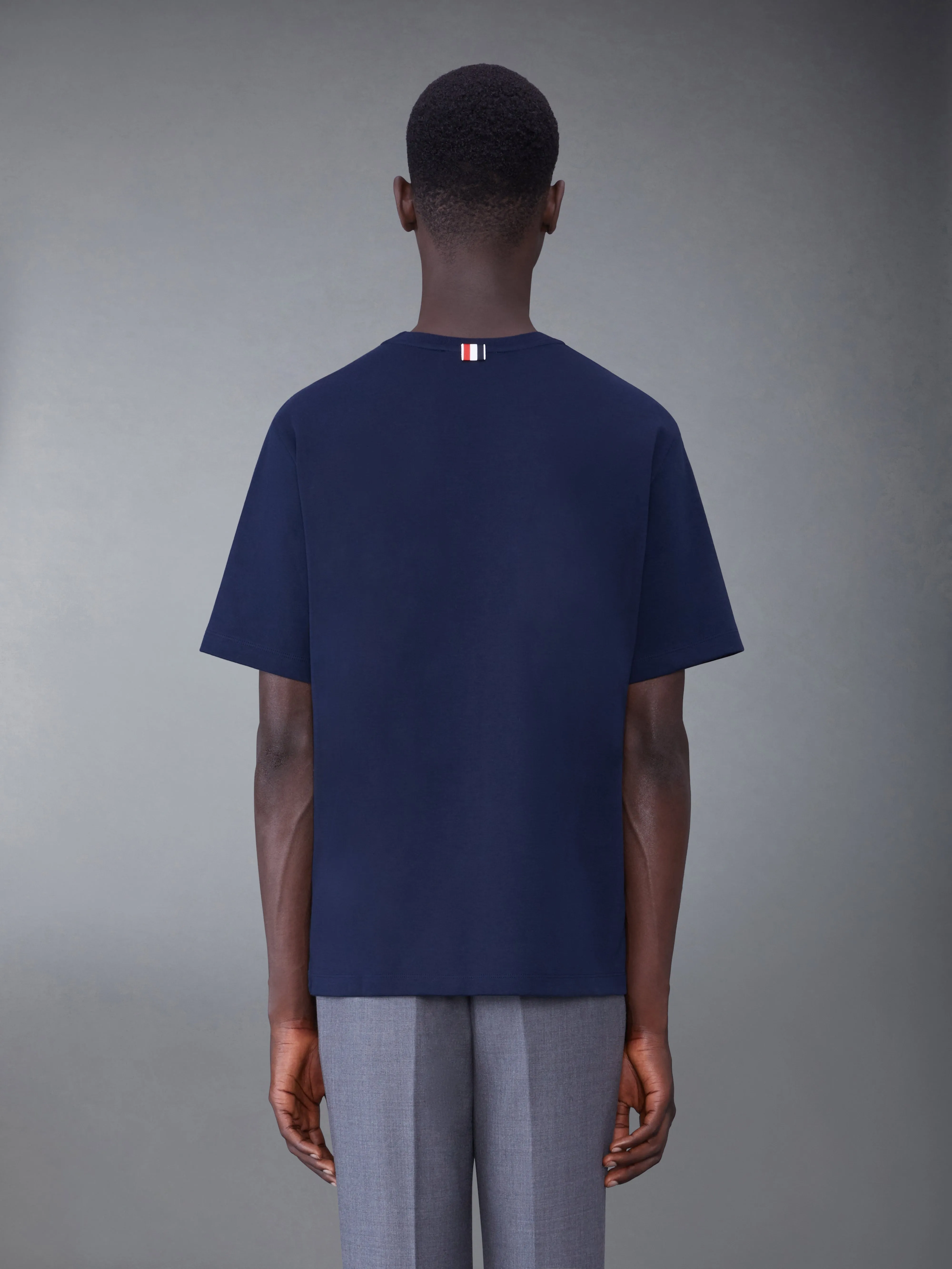 MILANO COTTON OVERSIZED POCKET TEE sold by Thom Browne product image thumbnail 2