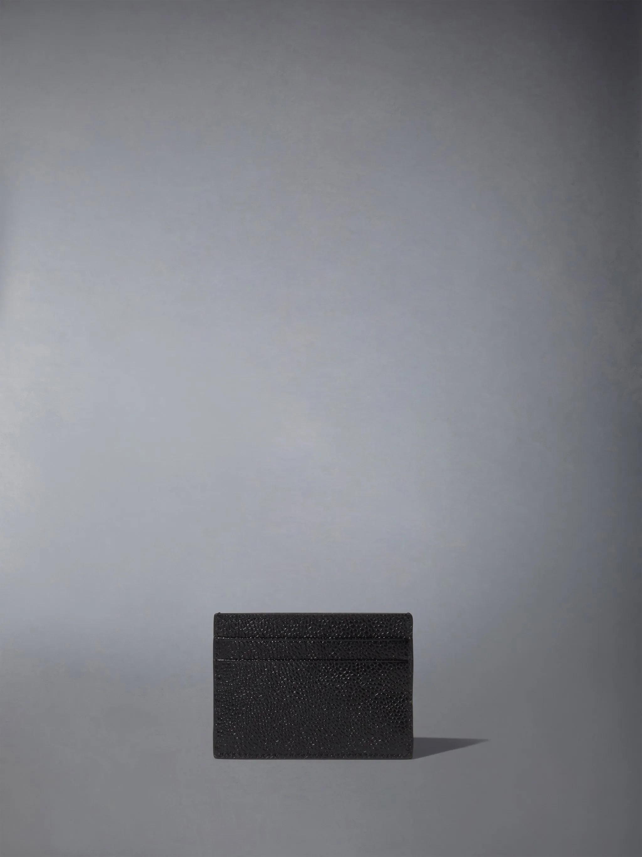 PEBBLE GRAIN DOUBLE SIDE CARD HOLDER sold by Thom Browne product image thumbnail 4