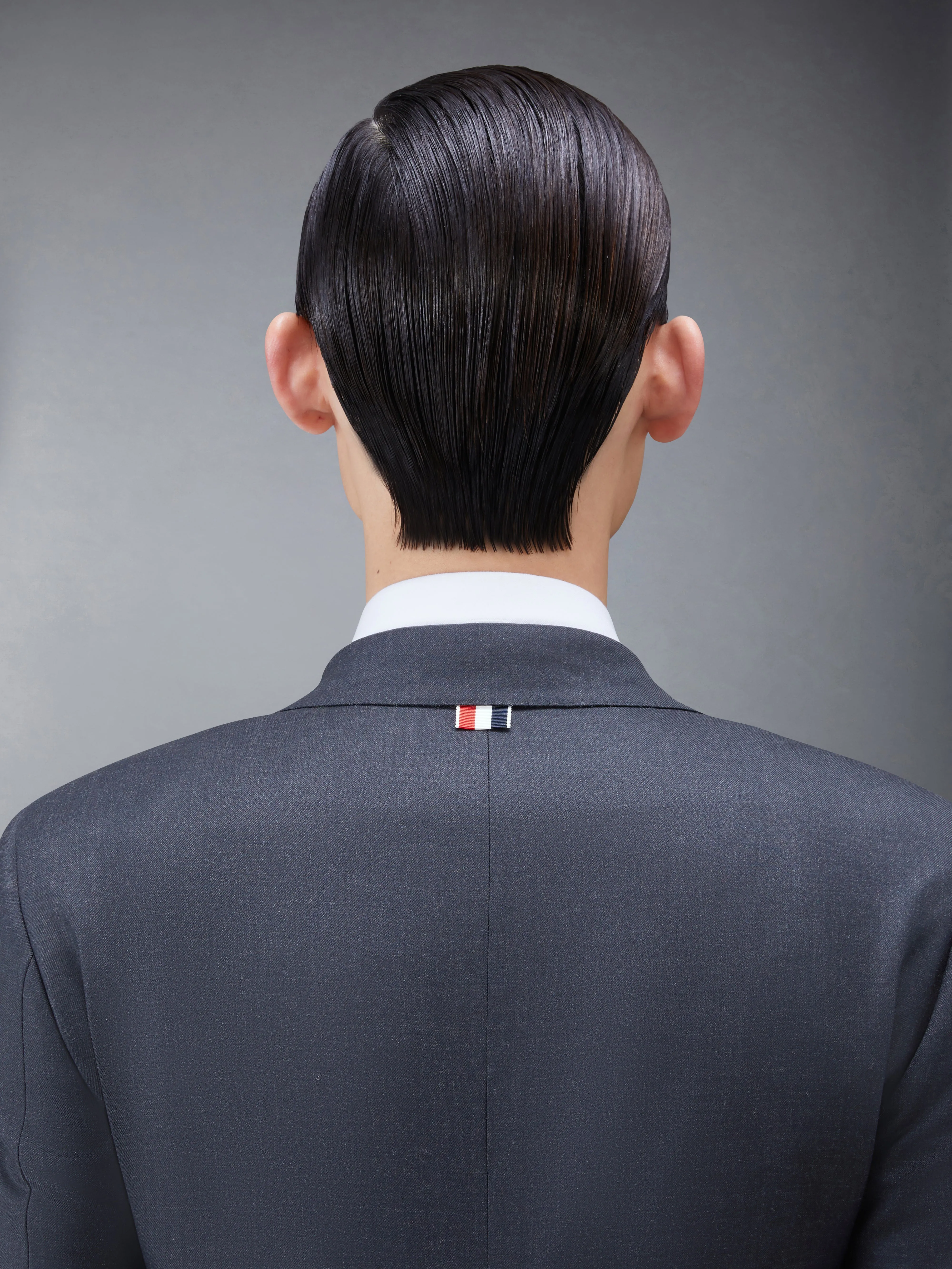 TWILL HIGH ARMHOLE SUIT AND TIE sold by Thom Browne product image thumbnail 4