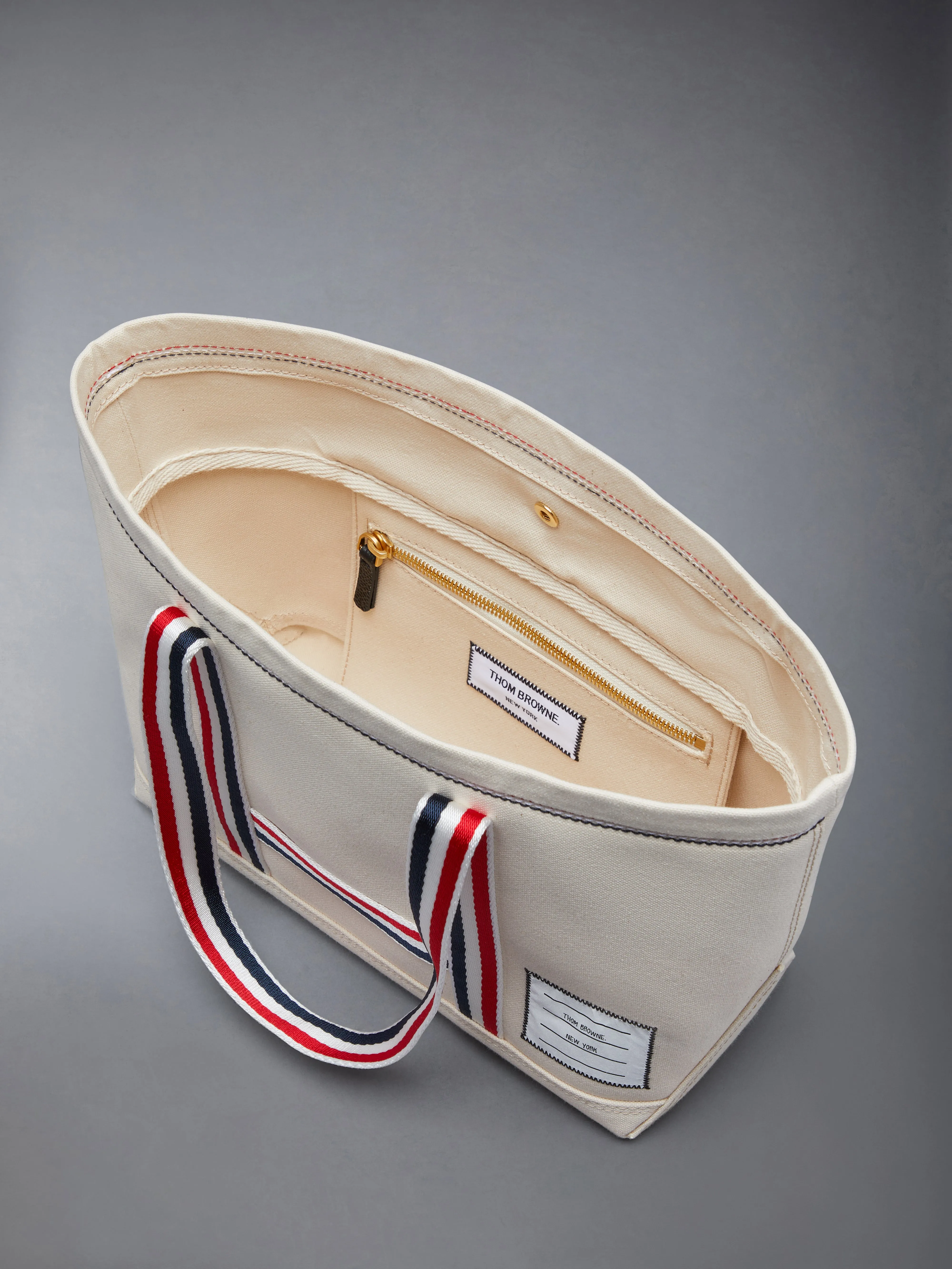 DOUBLE FACE CANVAS SMALL TOOL TOTE sold by Thom Browne product image thumbnail 5