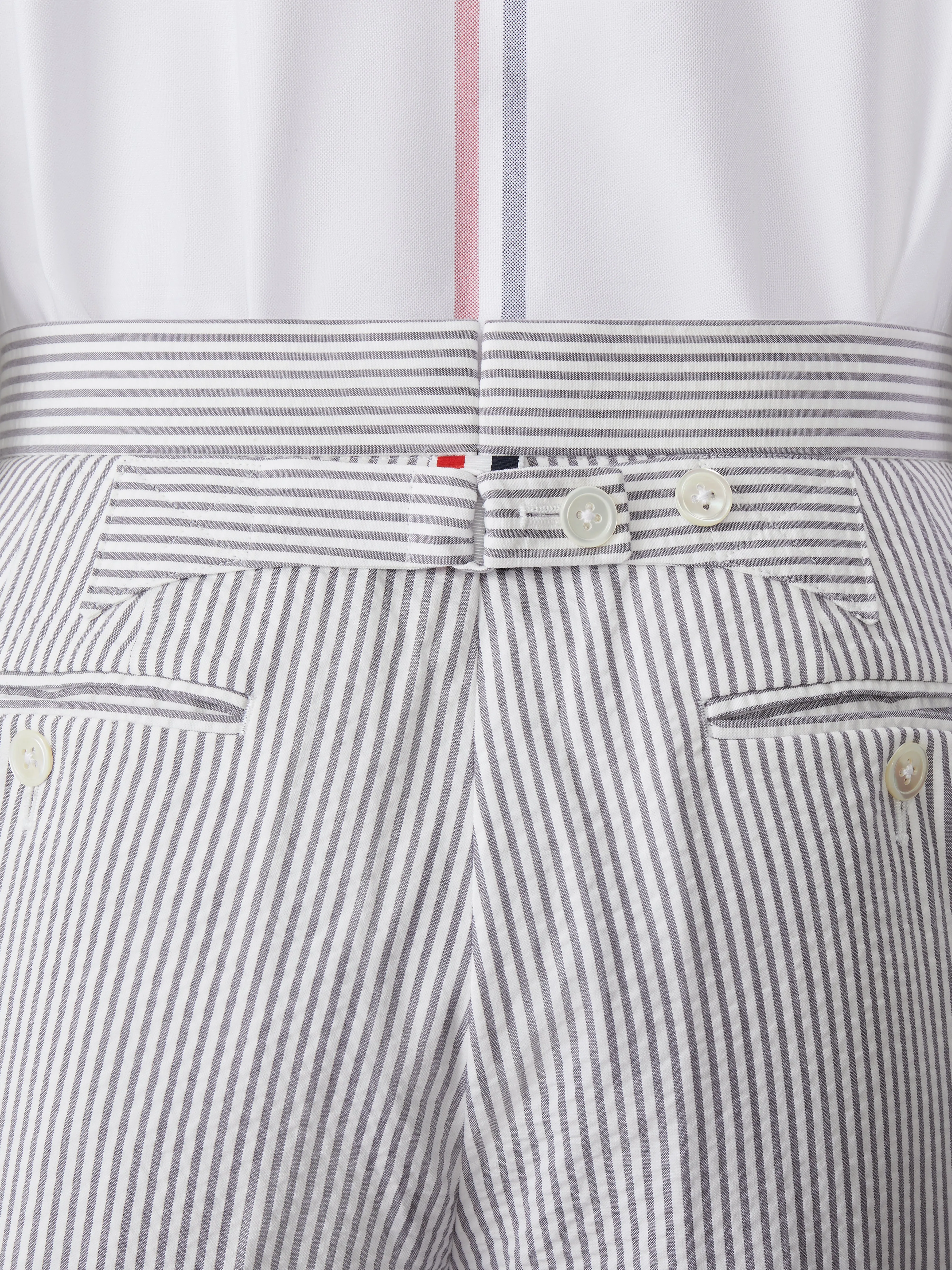 SEERSUCKER CLASSIC SHORTS sold by Thom Browne product image thumbnail 4
