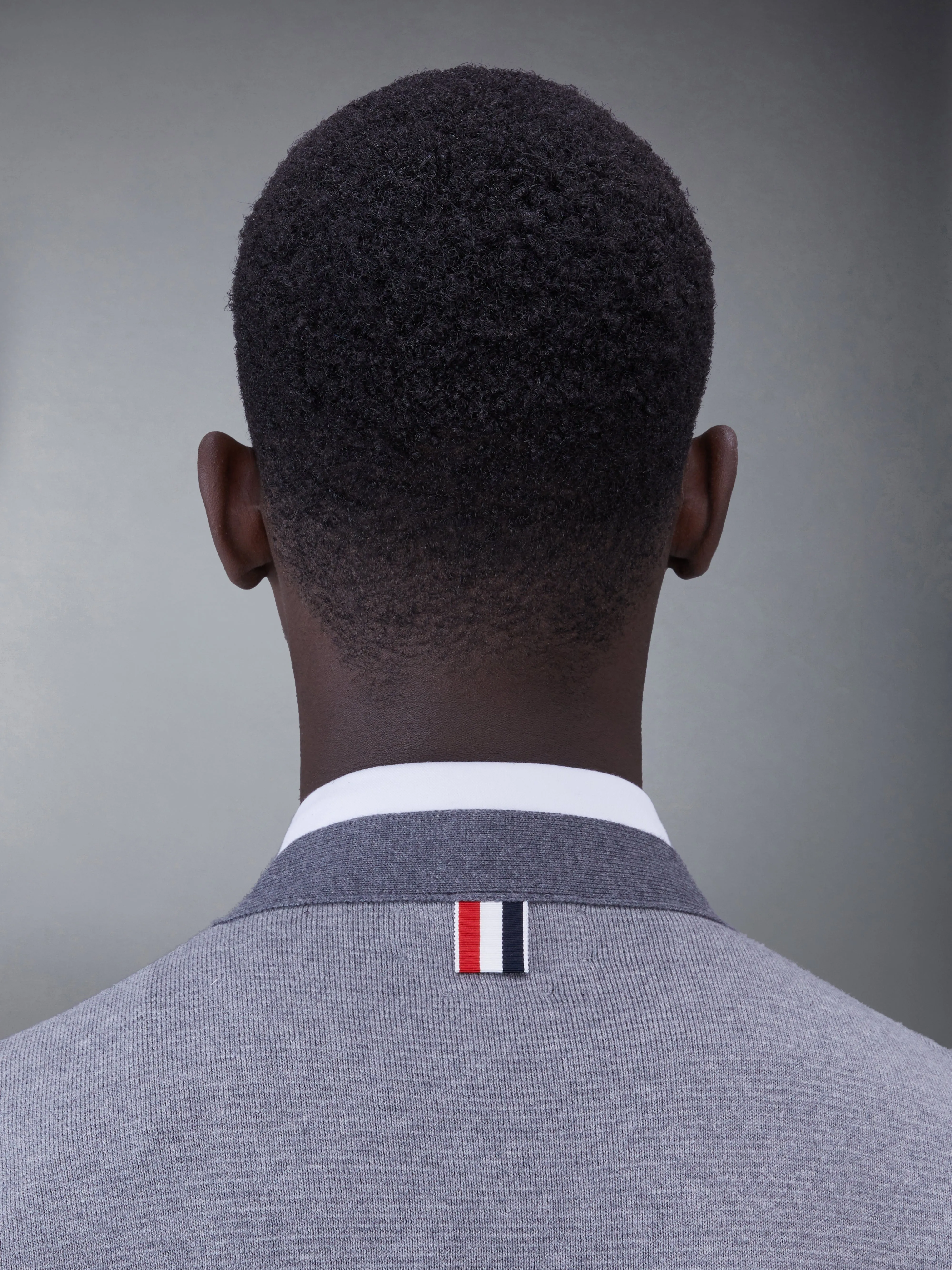 FUNMIX COTTON CREPE MILANO STITCH 4-BAR CARDIGAN sold by Thom Browne product image thumbnail 5