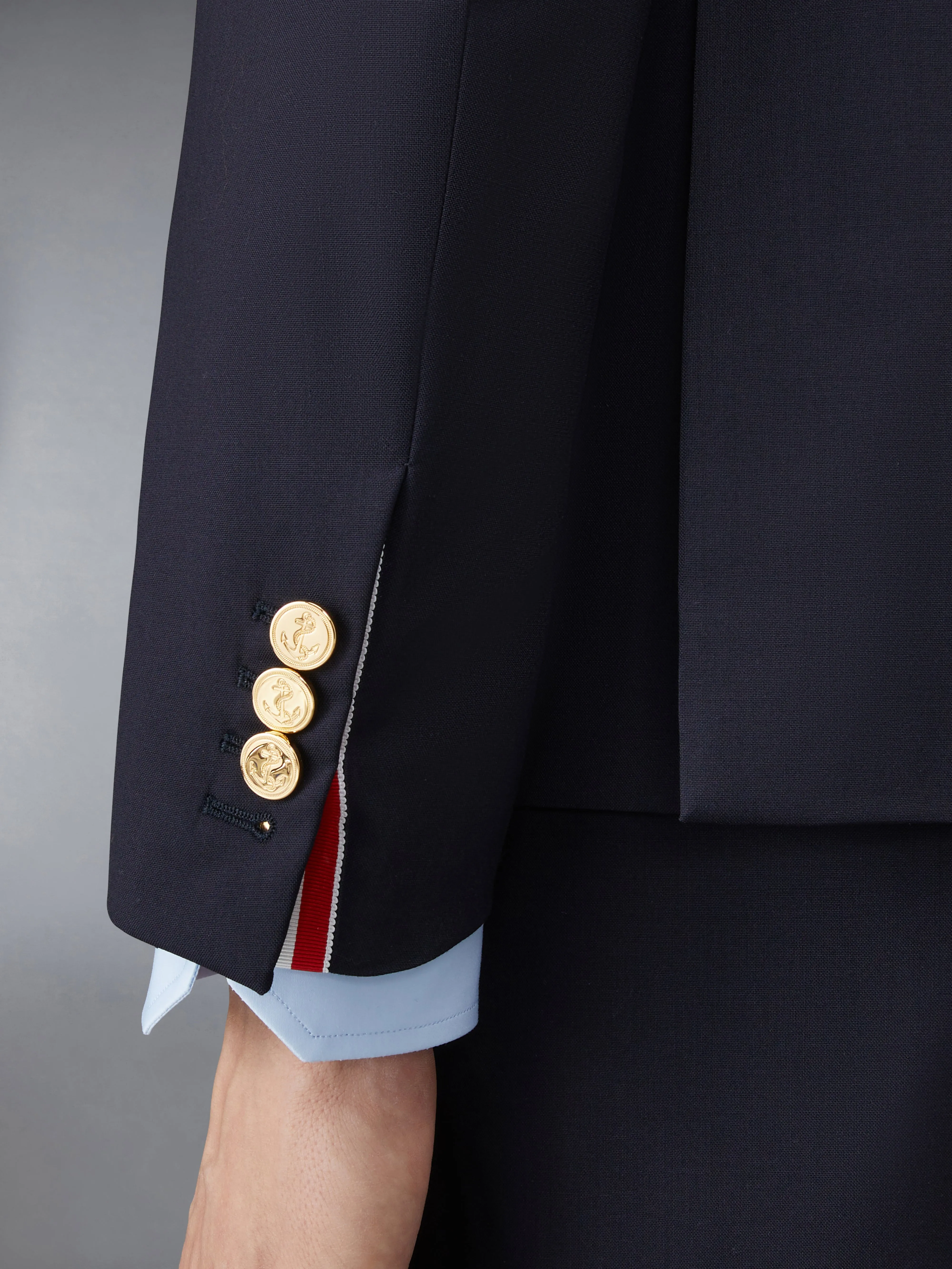 Plain Weave 4-Bar Classic Sport Coat sold by Thom Browne product image thumbnail 5