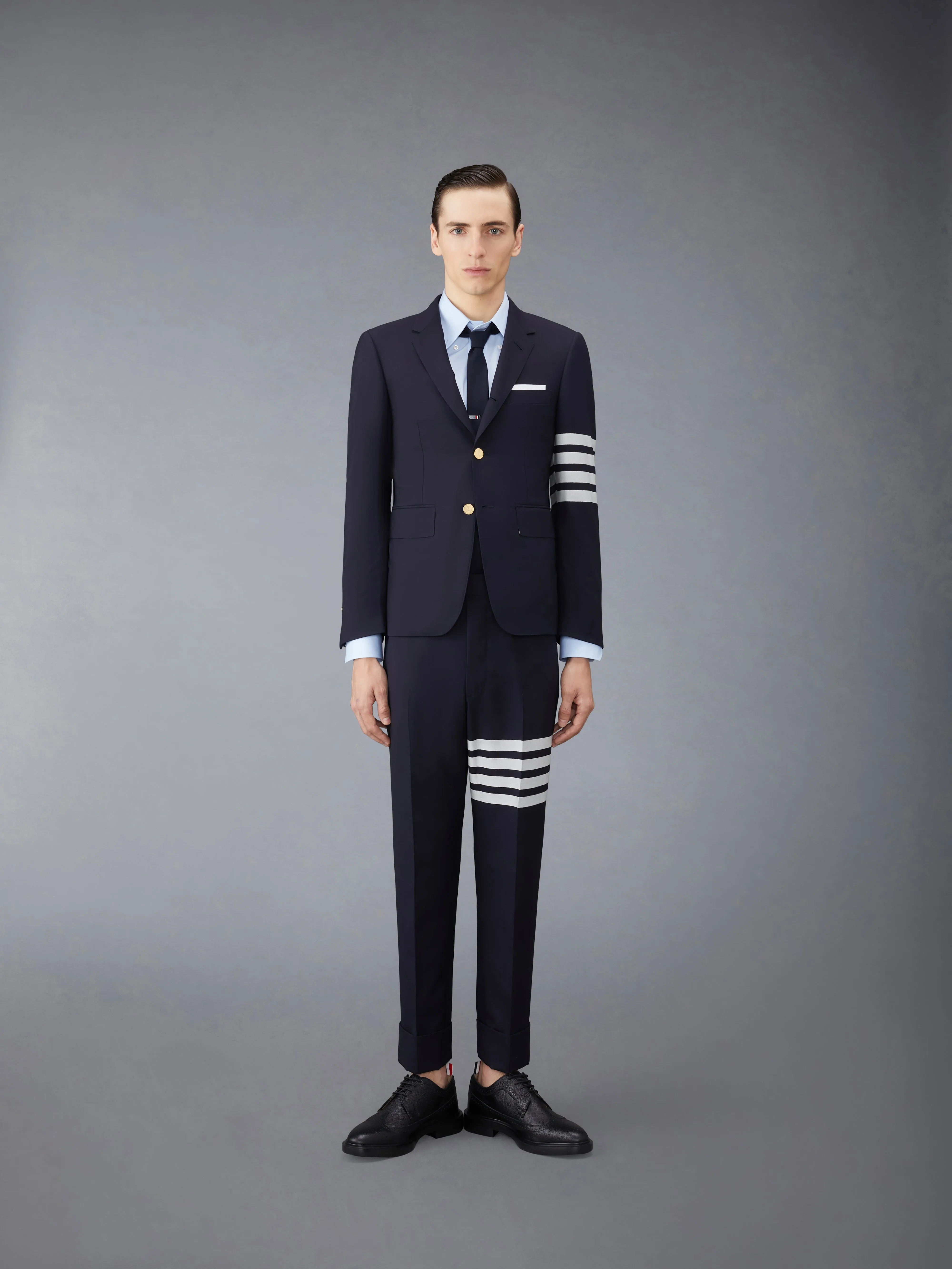 Plain Weave 4-Bar Classic Sport Coat sold by Thom Browne product image thumbnail 3