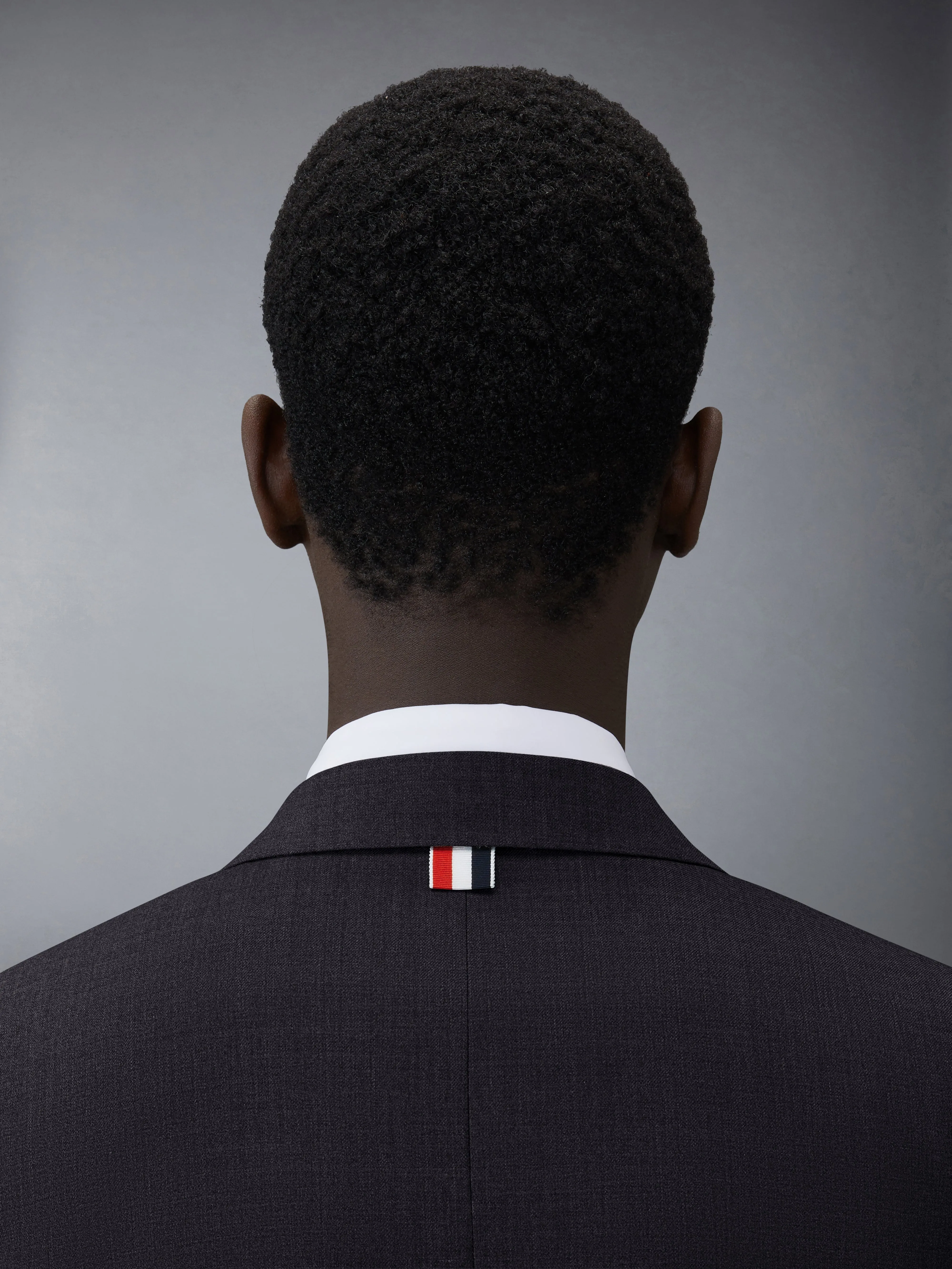 TWILL WOOL CLASSIC SUIT AND TIE sold by Thom Browne product image thumbnail 4