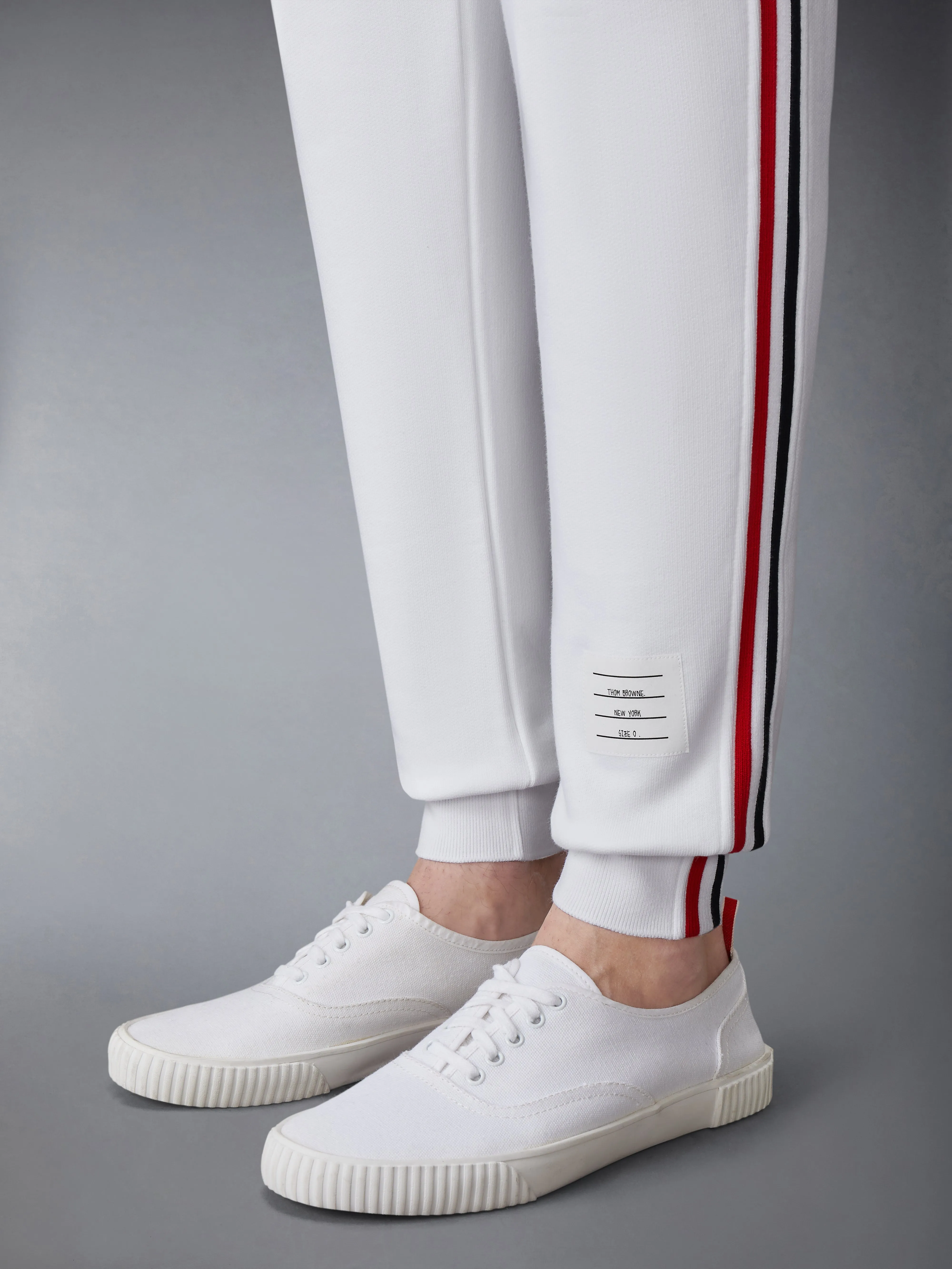 CLASSIC LOOPBACK STRIPE SWEATPANTS sold by Thom Browne product image thumbnail 5