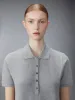 CLASSIC COTTON PIQUE CENTER BACK STRIPE MAXI POLO SHIRTDRESS sold by Thom Browne