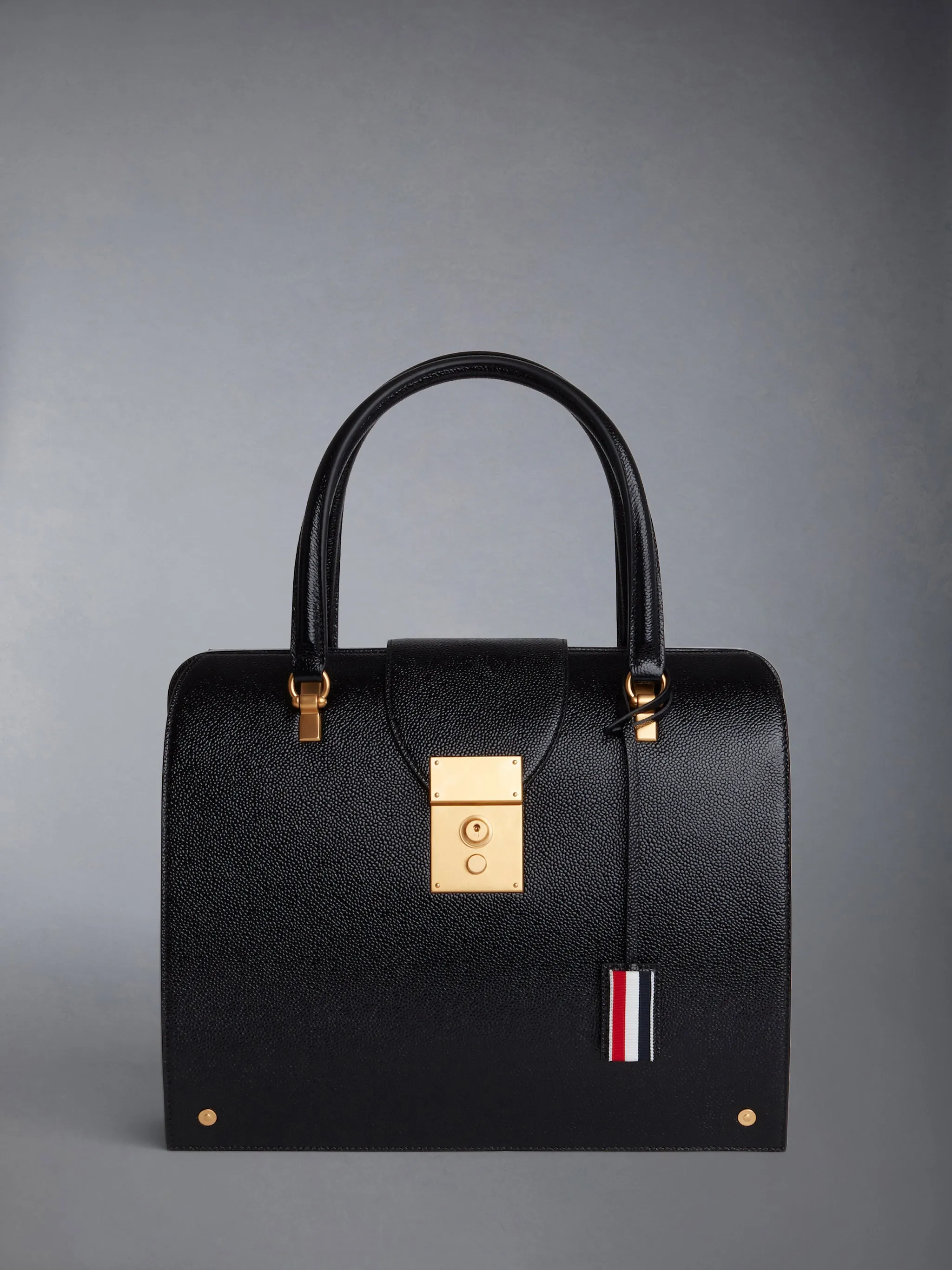 PEBBLE LUCIDO MRS. THOM BAG sold by Thom Browne