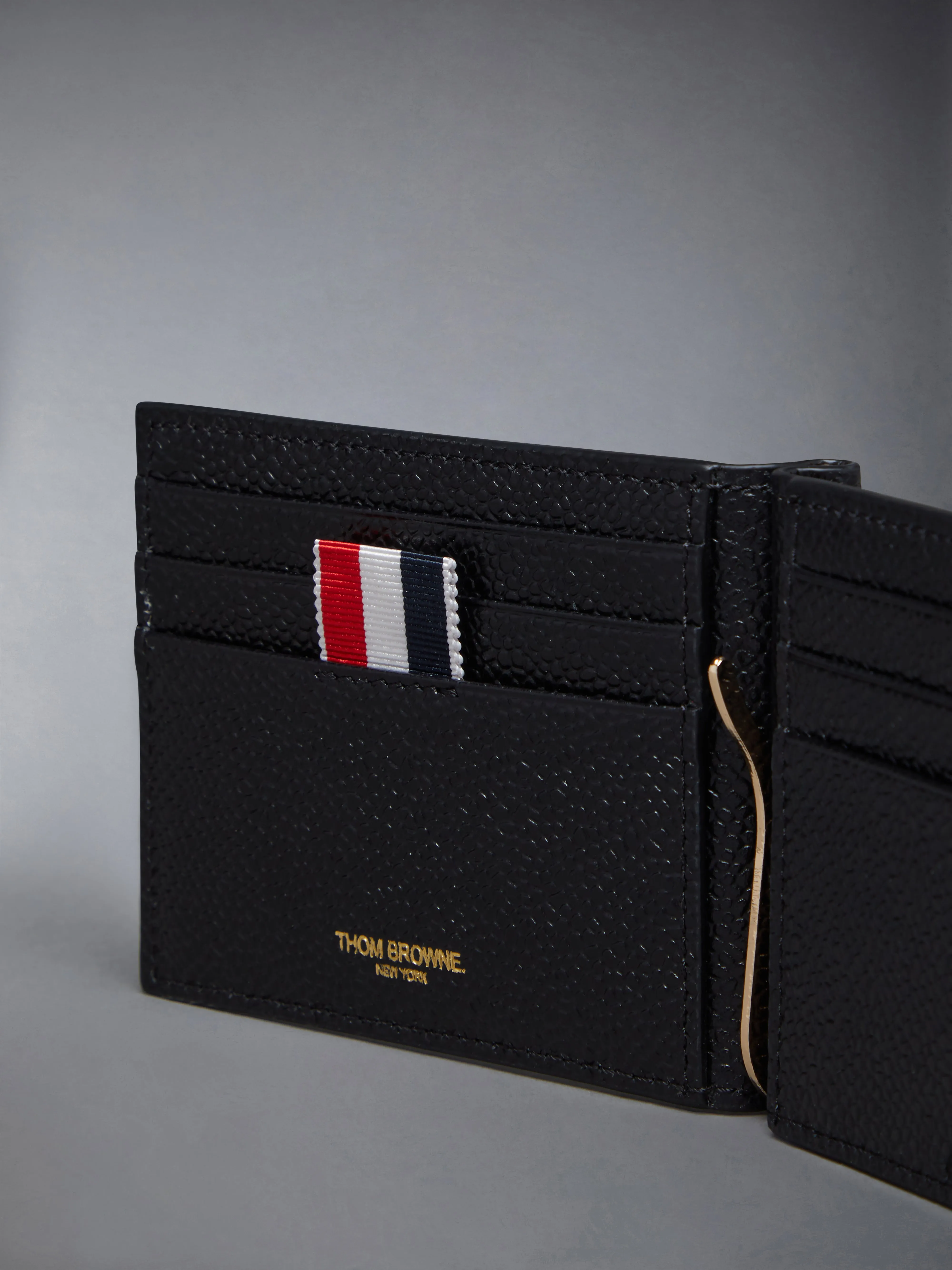 PEBBLE GRAIN MONEY CLIP WALLET sold by Thom Browne product image thumbnail 2