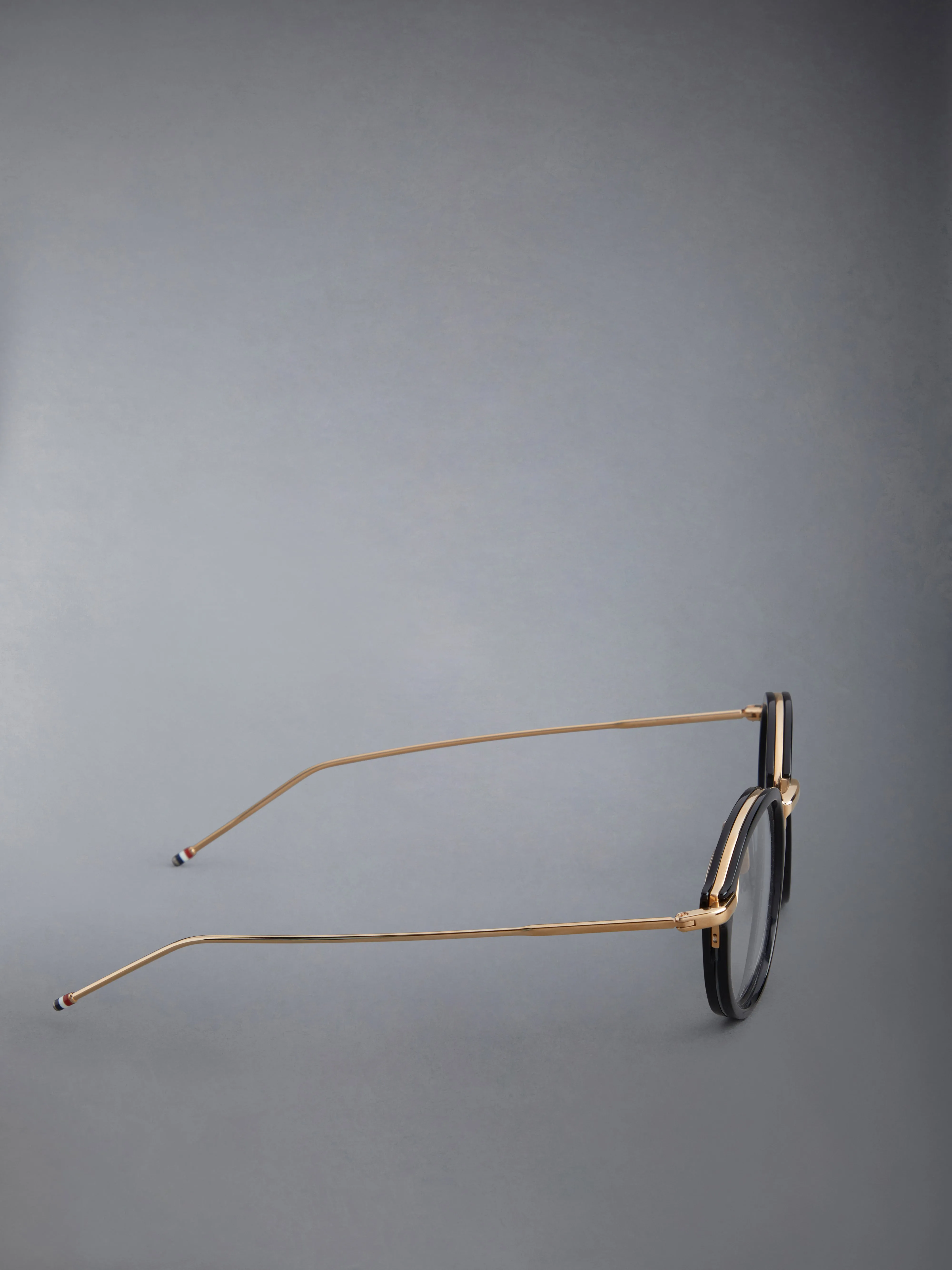 ACETATE AND TITANIUM ROUND EYEGLASSES sold by Thom Browne product image thumbnail 4