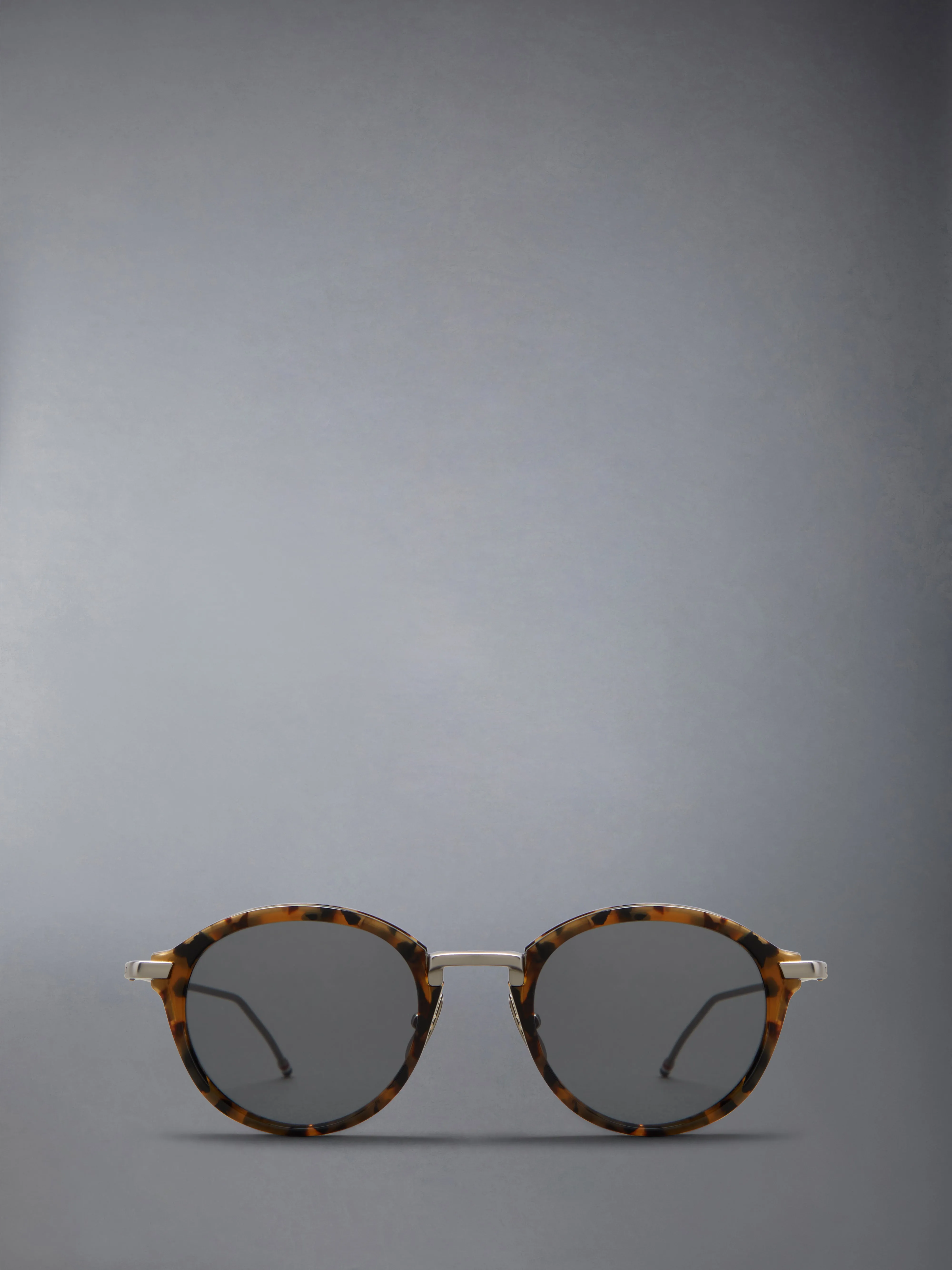 ACETATE AND TITANIUM ROUND SUNGLASSES sold by Thom Browne