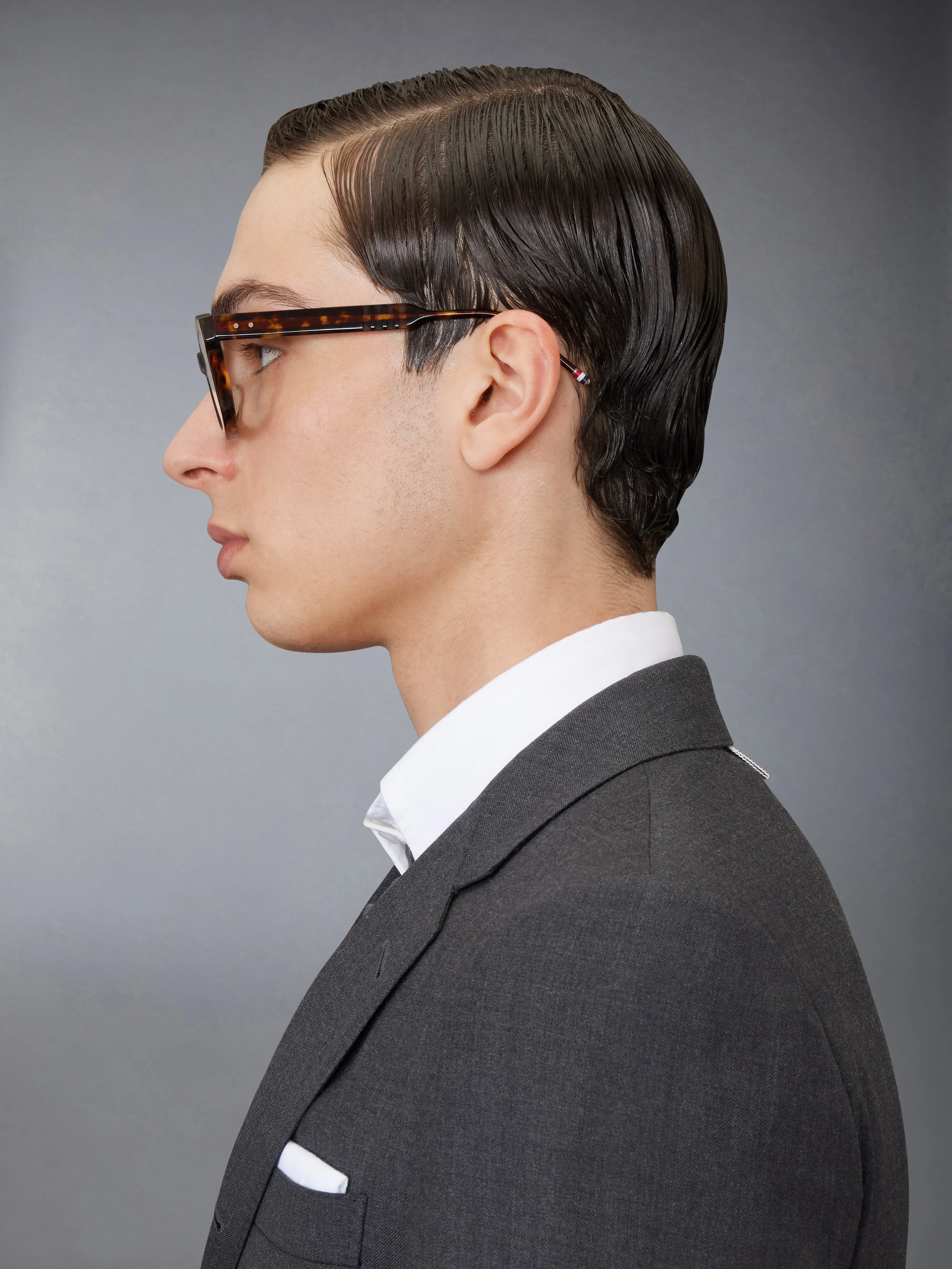 ACETATE RECTANGULAR EYEGLASSES sold by Thom Browne product image thumbnail 5
