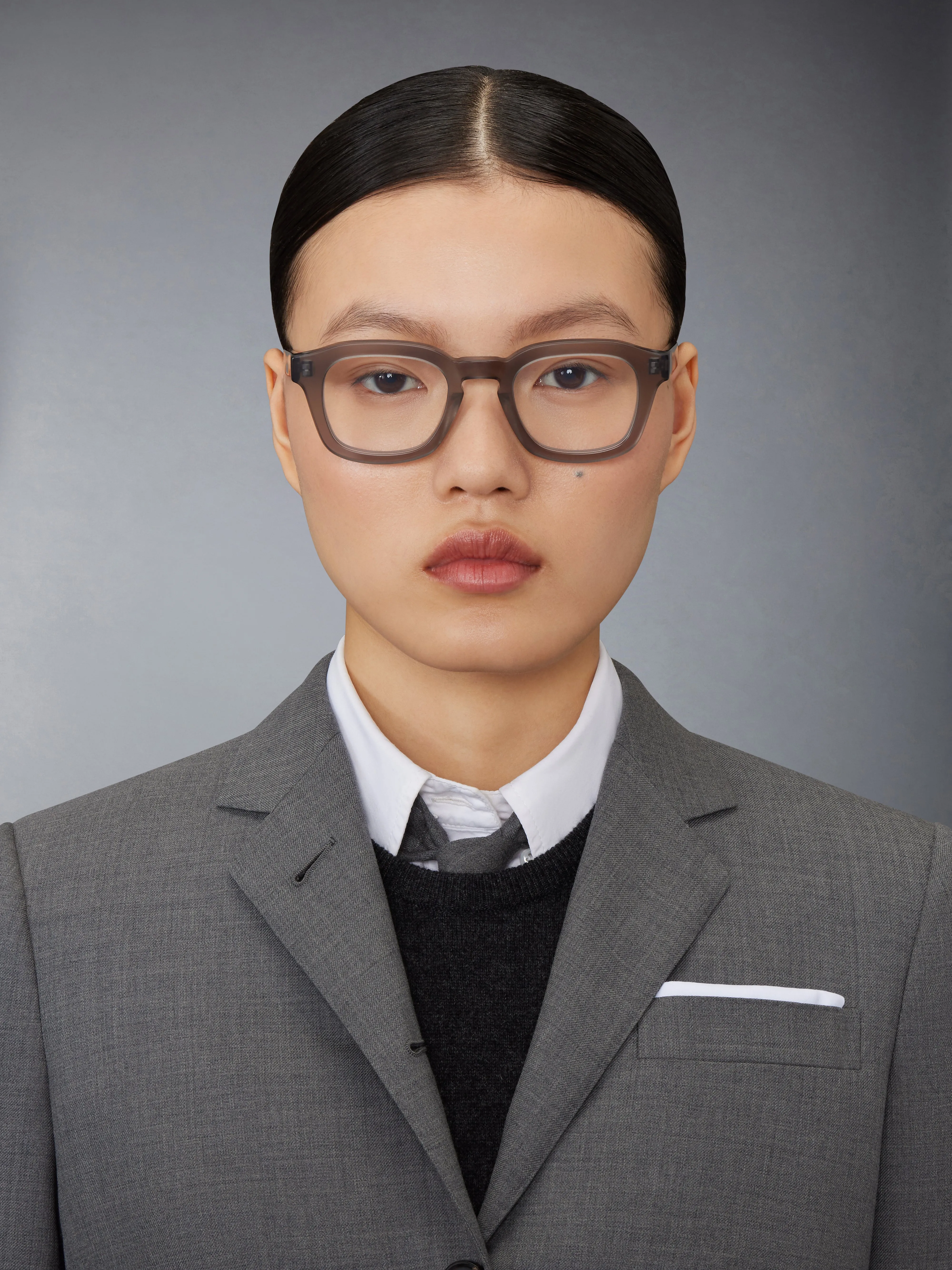 ACETATE RECTANGULAR EYEGLASSES sold by Thom Browne product image thumbnail 2