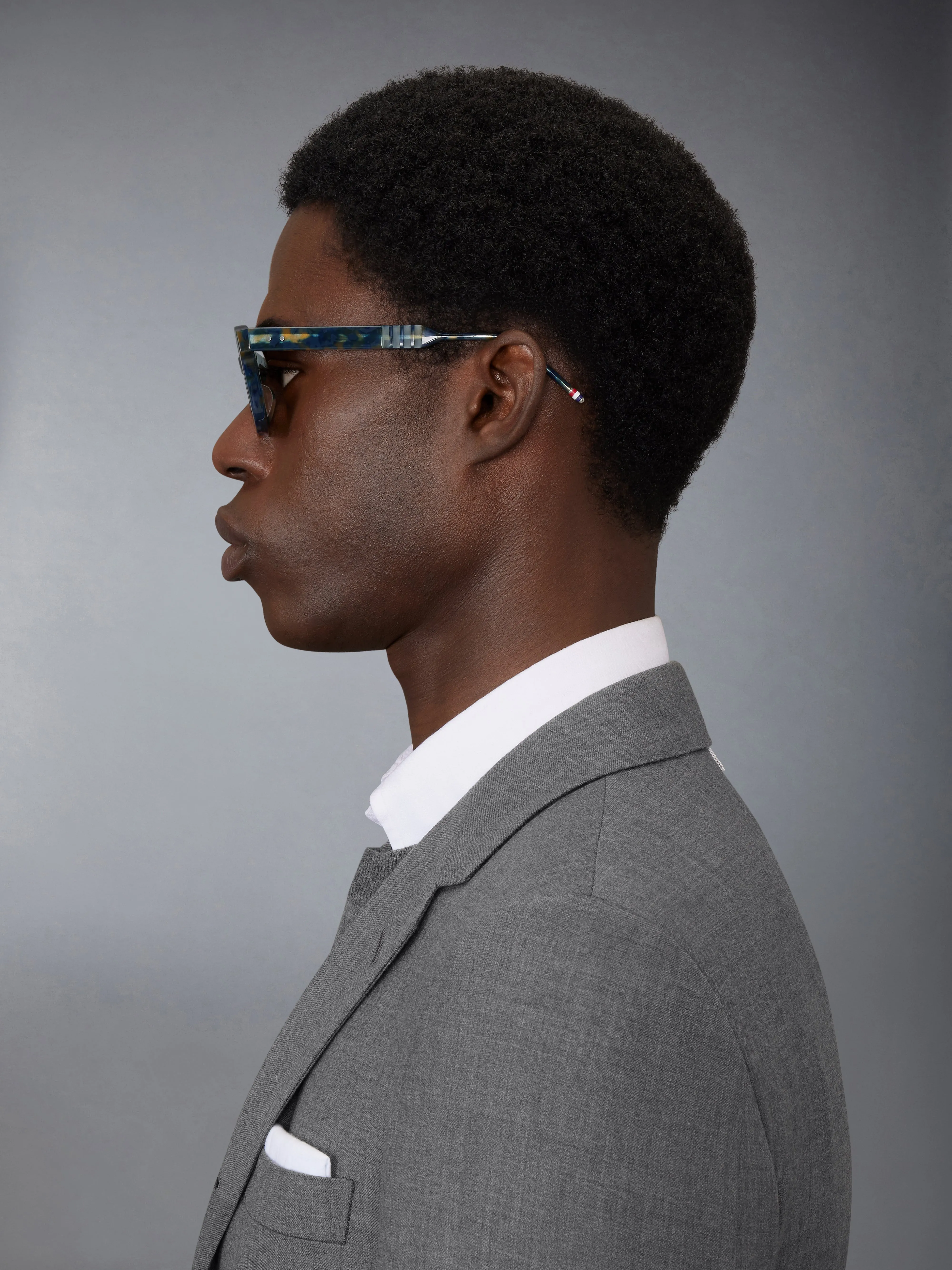 ACETATE RECTANGULAR SUNGLASSES sold by Thom Browne product image thumbnail 5