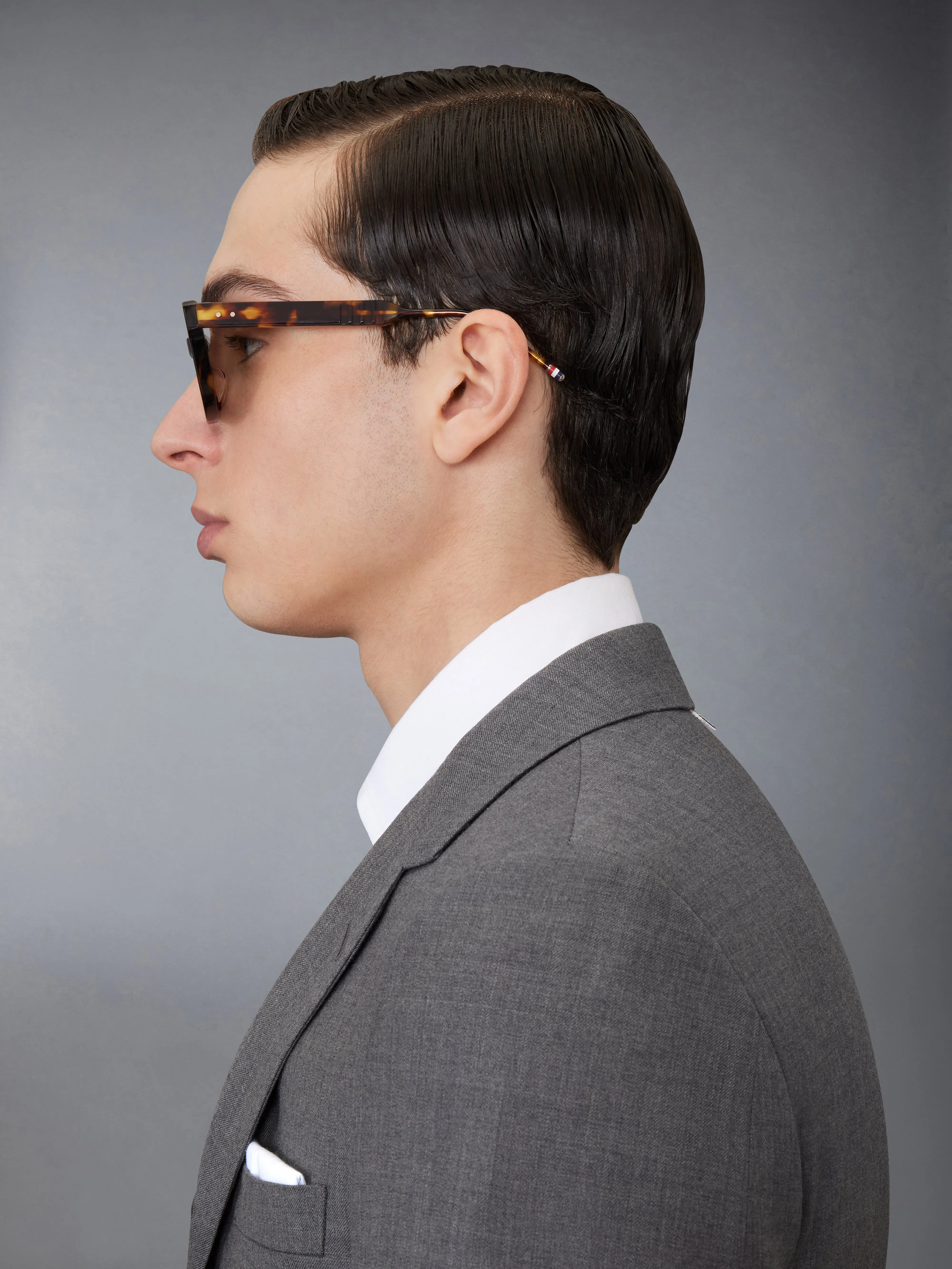 ACETATE RECTANGULAR SUNGLASSES sold by Thom Browne product image thumbnail 5