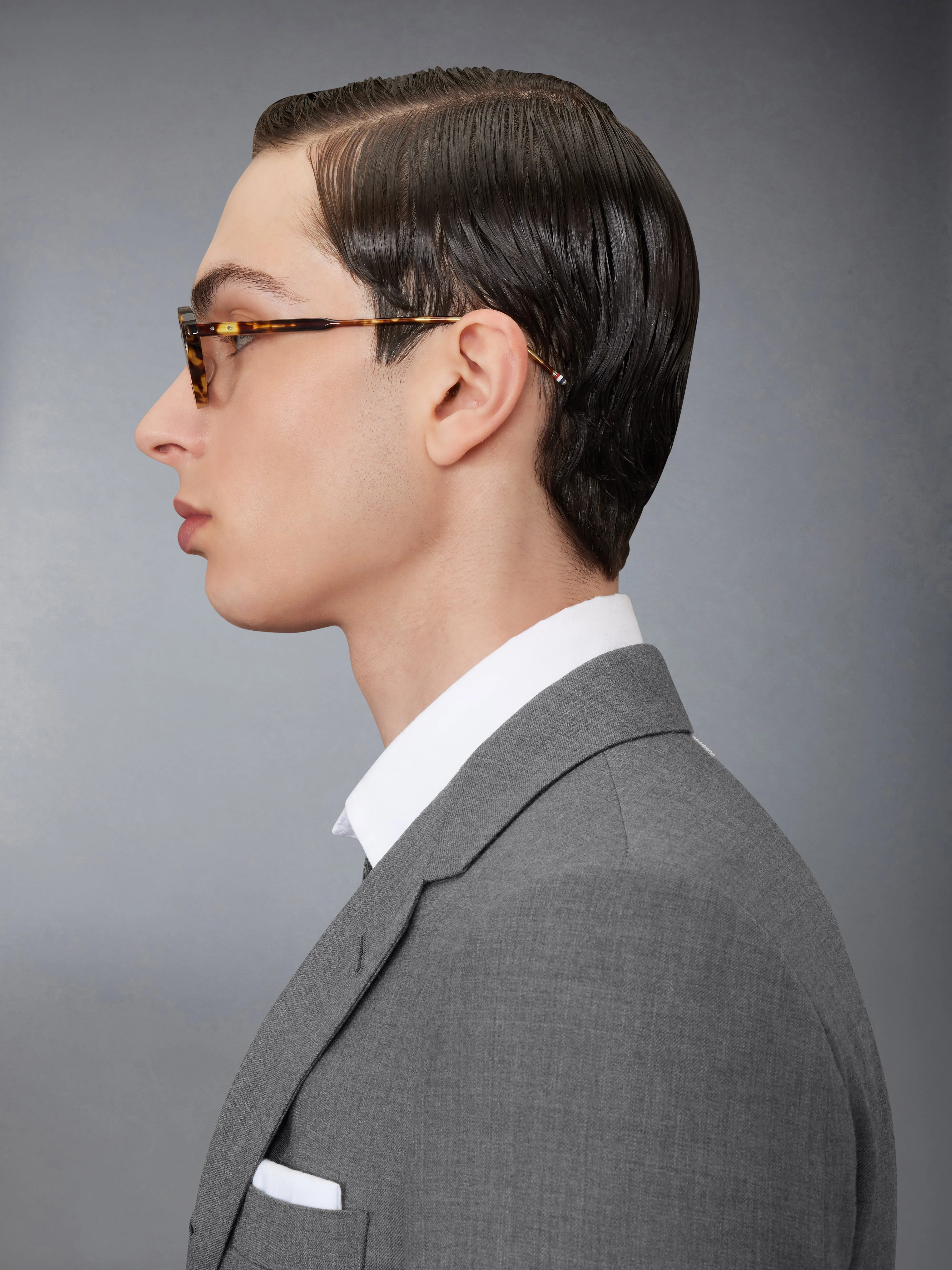 ACETATE ROUND EYEGLASSES sold by Thom Browne product image thumbnail 5