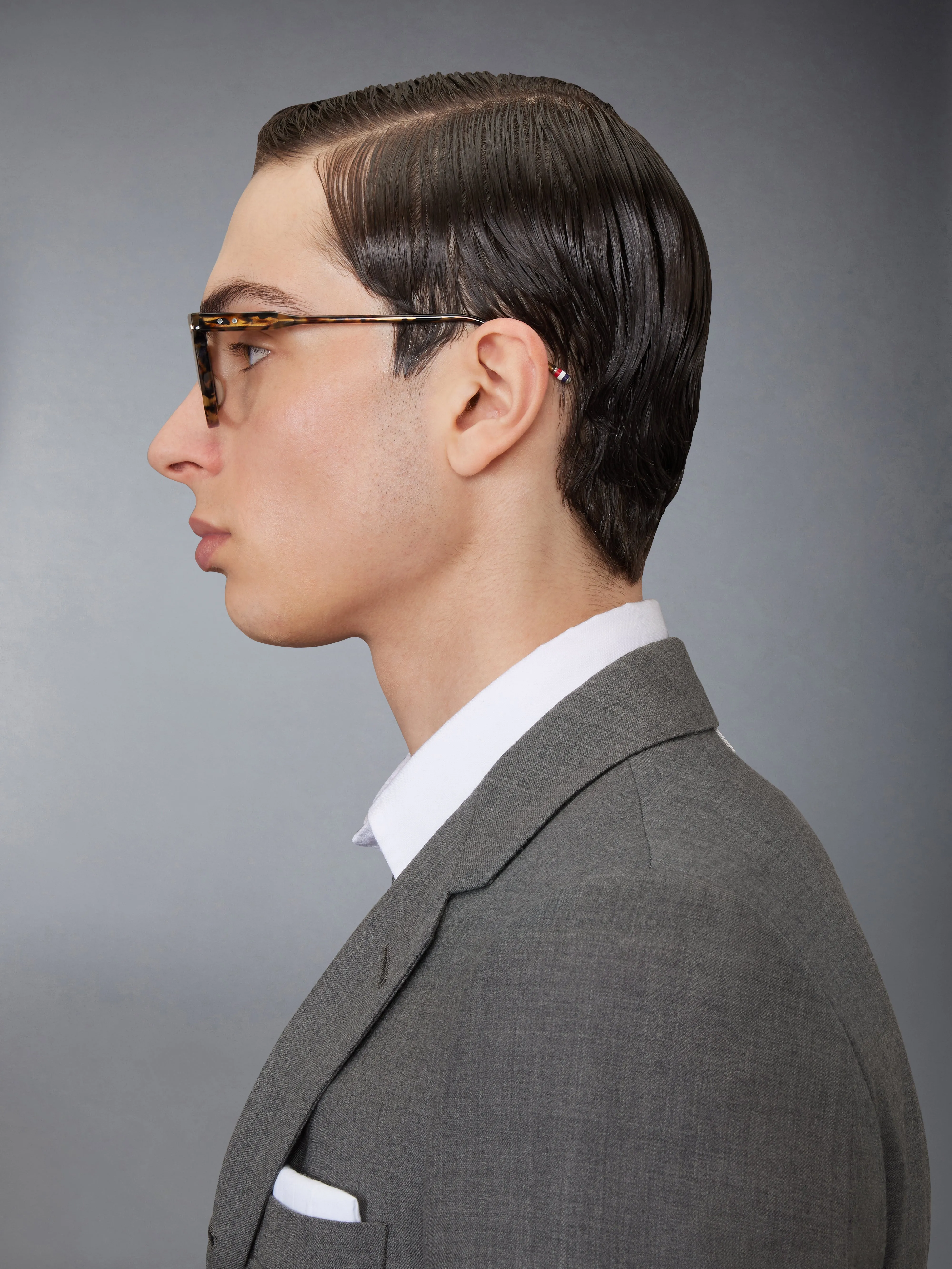 ACETATE ROUND EYEGLASSES sold by Thom Browne product image thumbnail 5