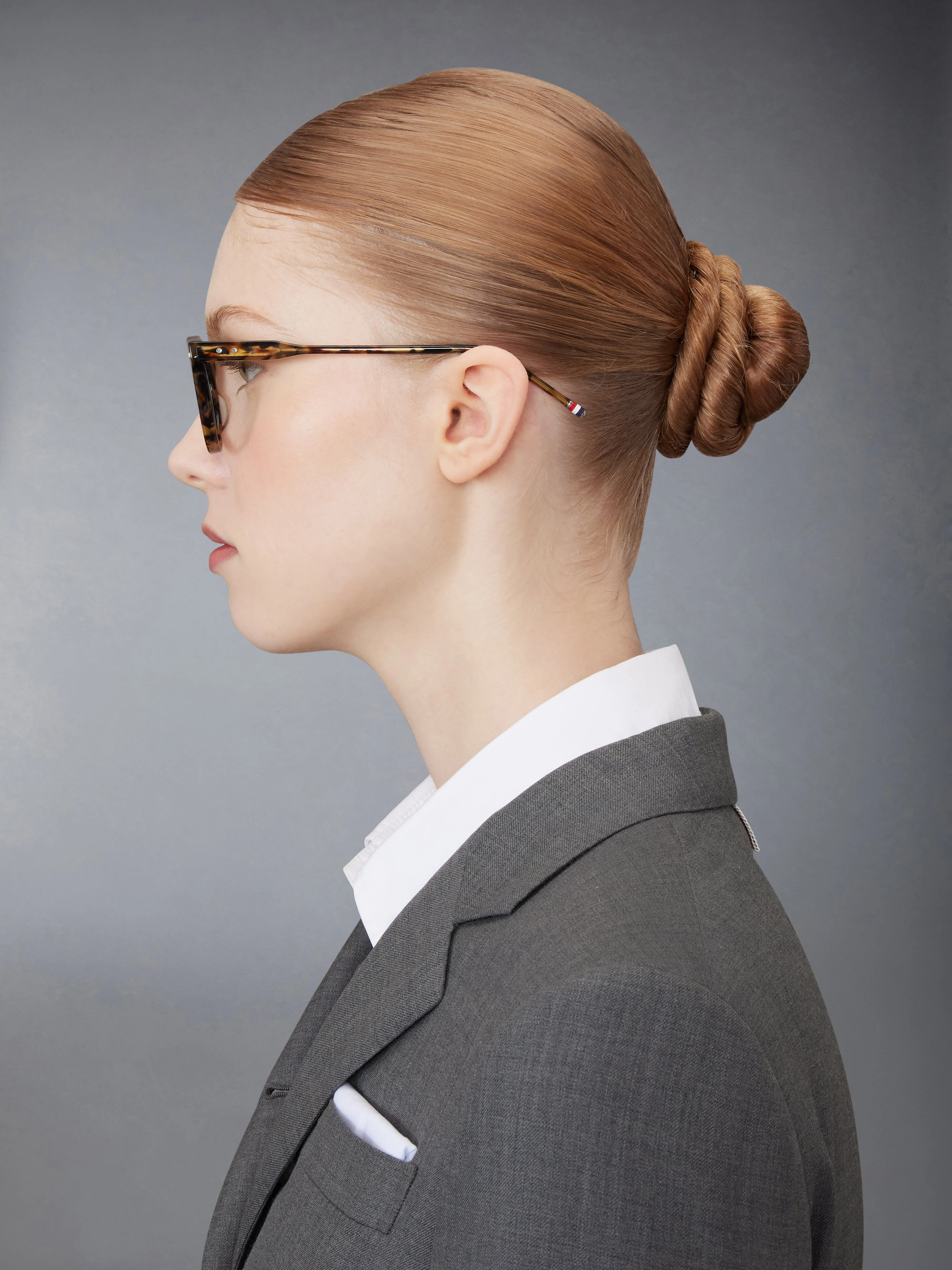 ACETATE ROUND EYEGLASSES sold by Thom Browne product image thumbnail 4