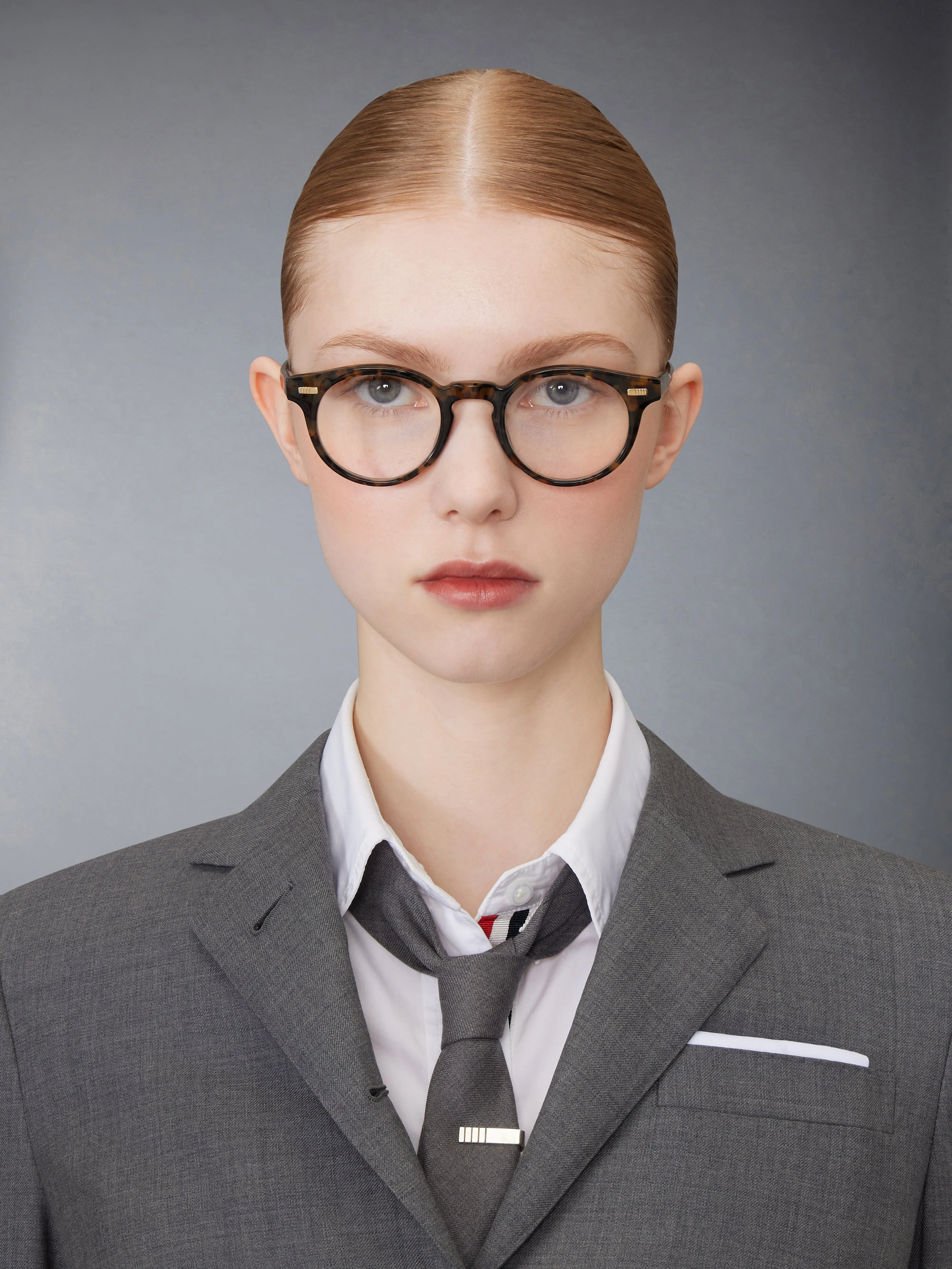 ACETATE ROUND EYEGLASSES sold by Thom Browne product image thumbnail 2