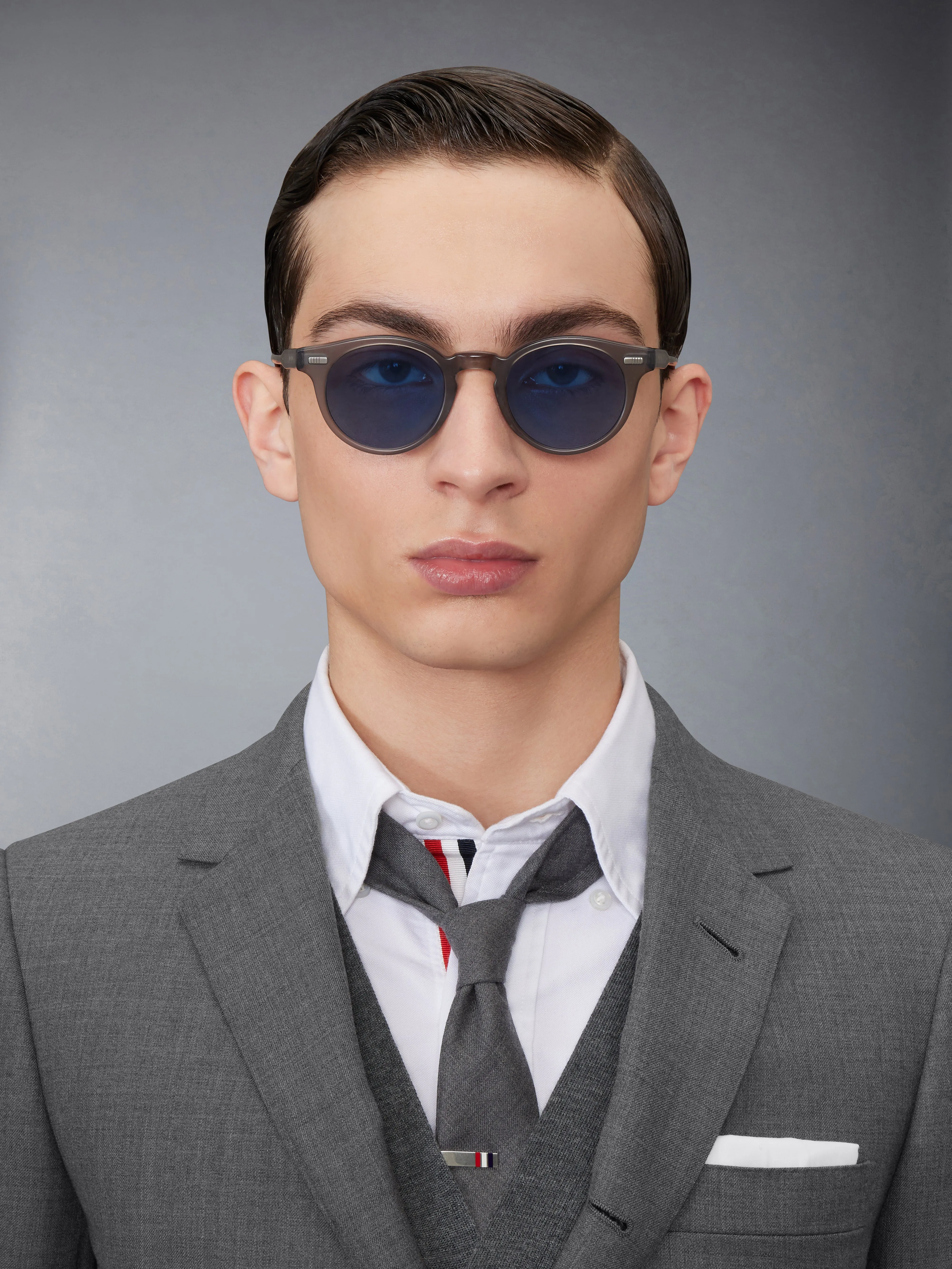 ACETATE ROUND SUNGLASSES sold by Thom Browne product image thumbnail 3