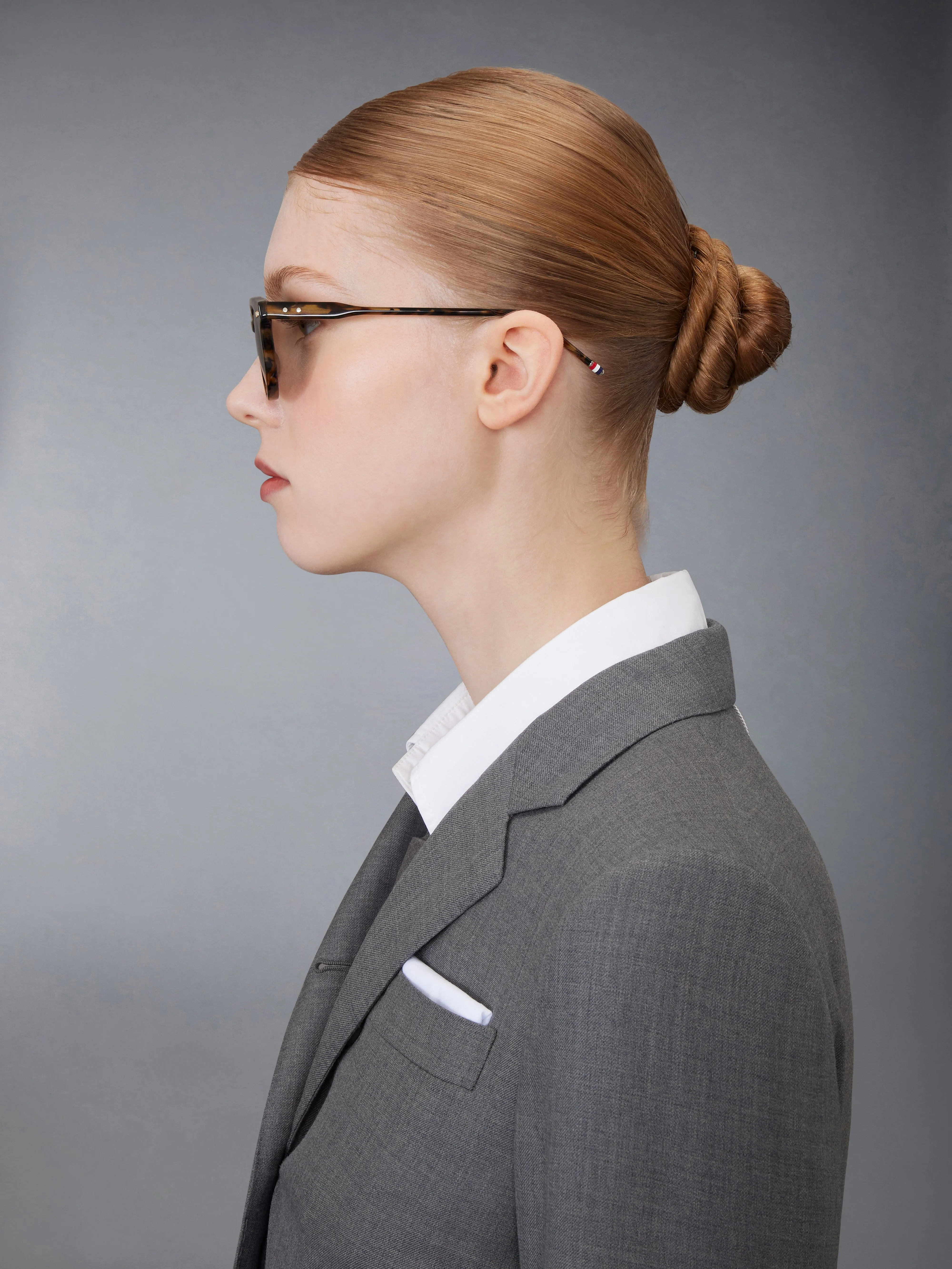 ACETATE ROUND SUNGLASSES sold by Thom Browne product image thumbnail 4