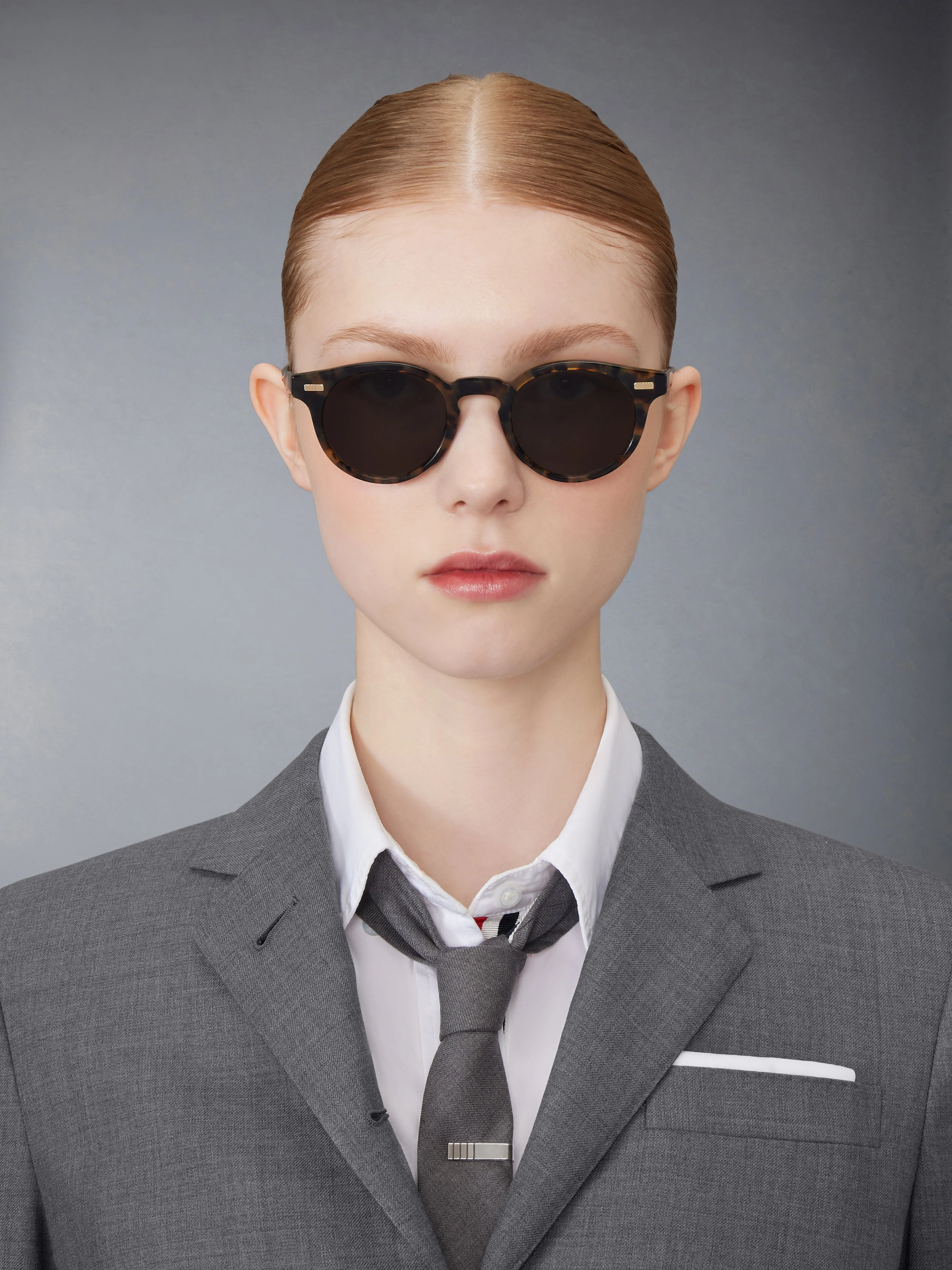 ACETATE ROUND SUNGLASSES sold by Thom Browne product image thumbnail 2