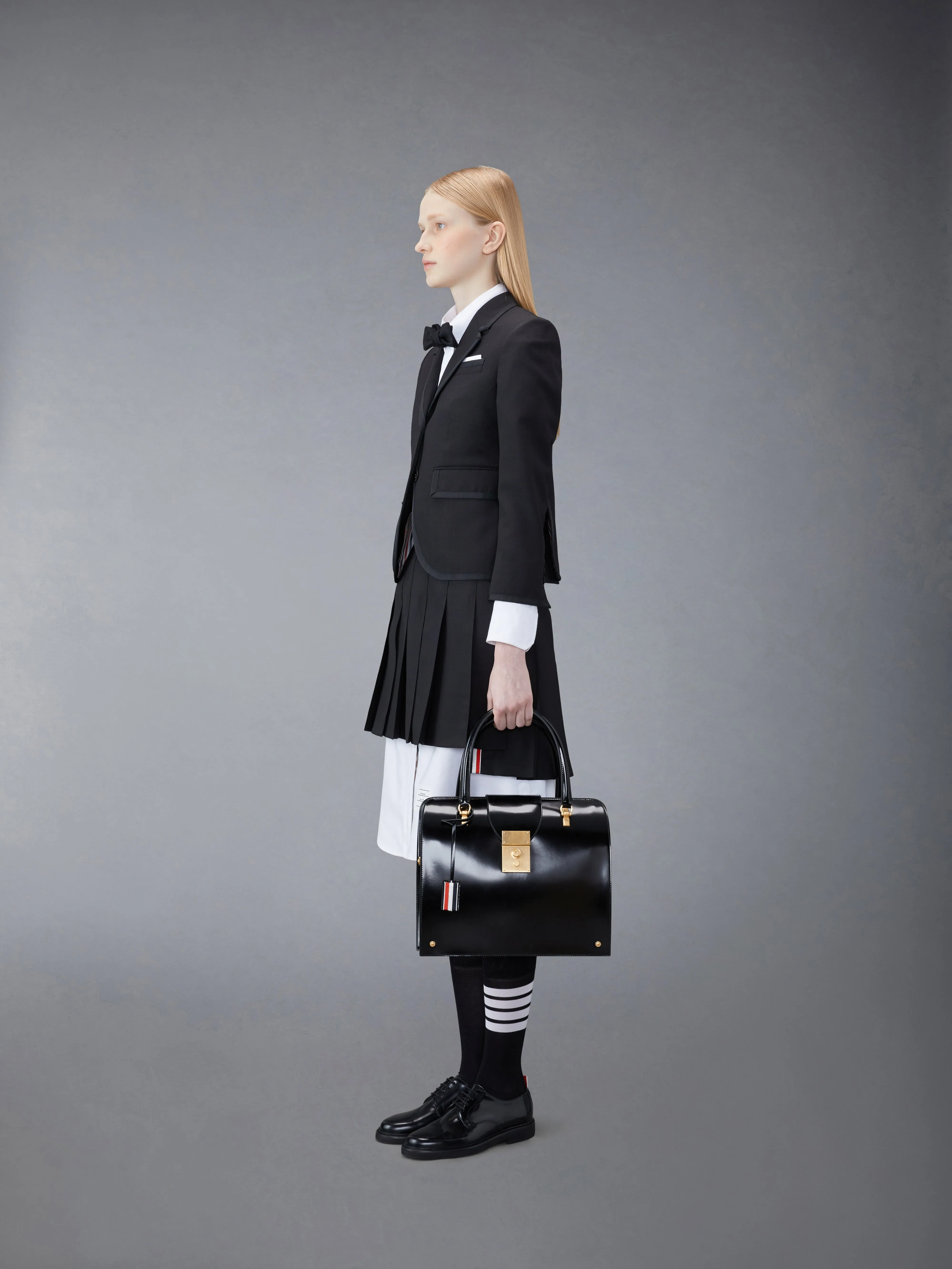 CALF LEATHER MRS. THOM JUNIOR BAG sold by Thom Browne product image thumbnail 4