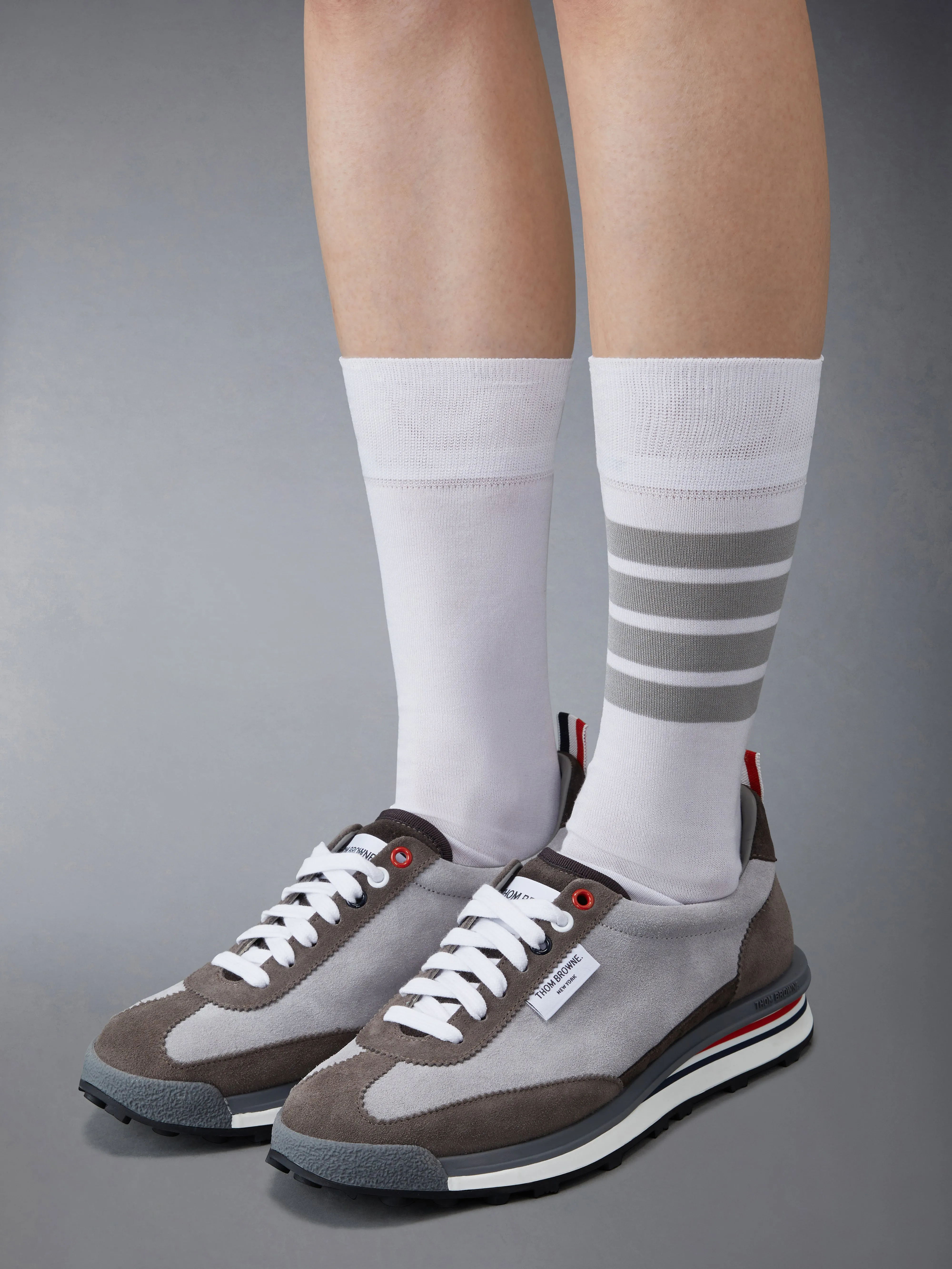 Calf Suede Tech Runner sold by Thom Browne product image thumbnail 4
