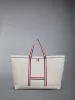 CANVAS STRIPE MEDIUM TOOL TOTE sold by Thom Browne
