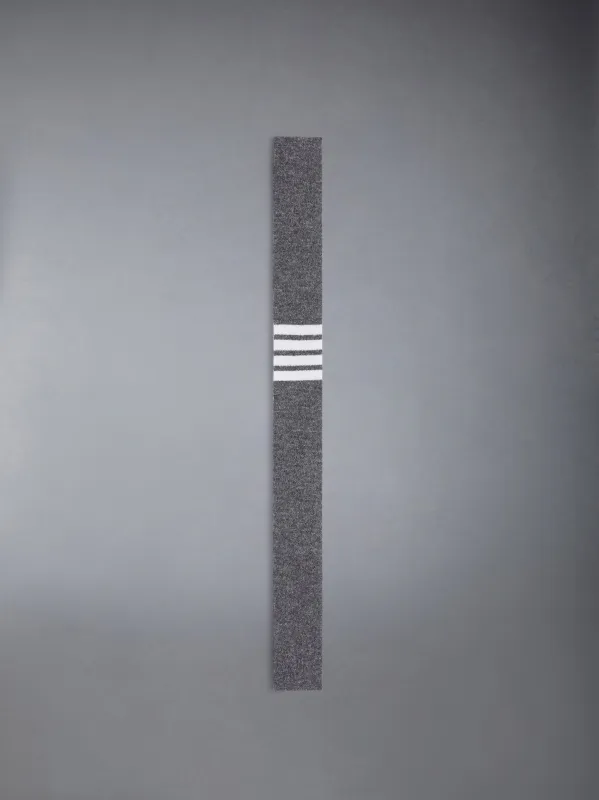 CASHMERE 4-BAR KNIT TIE sold by Thom Browne