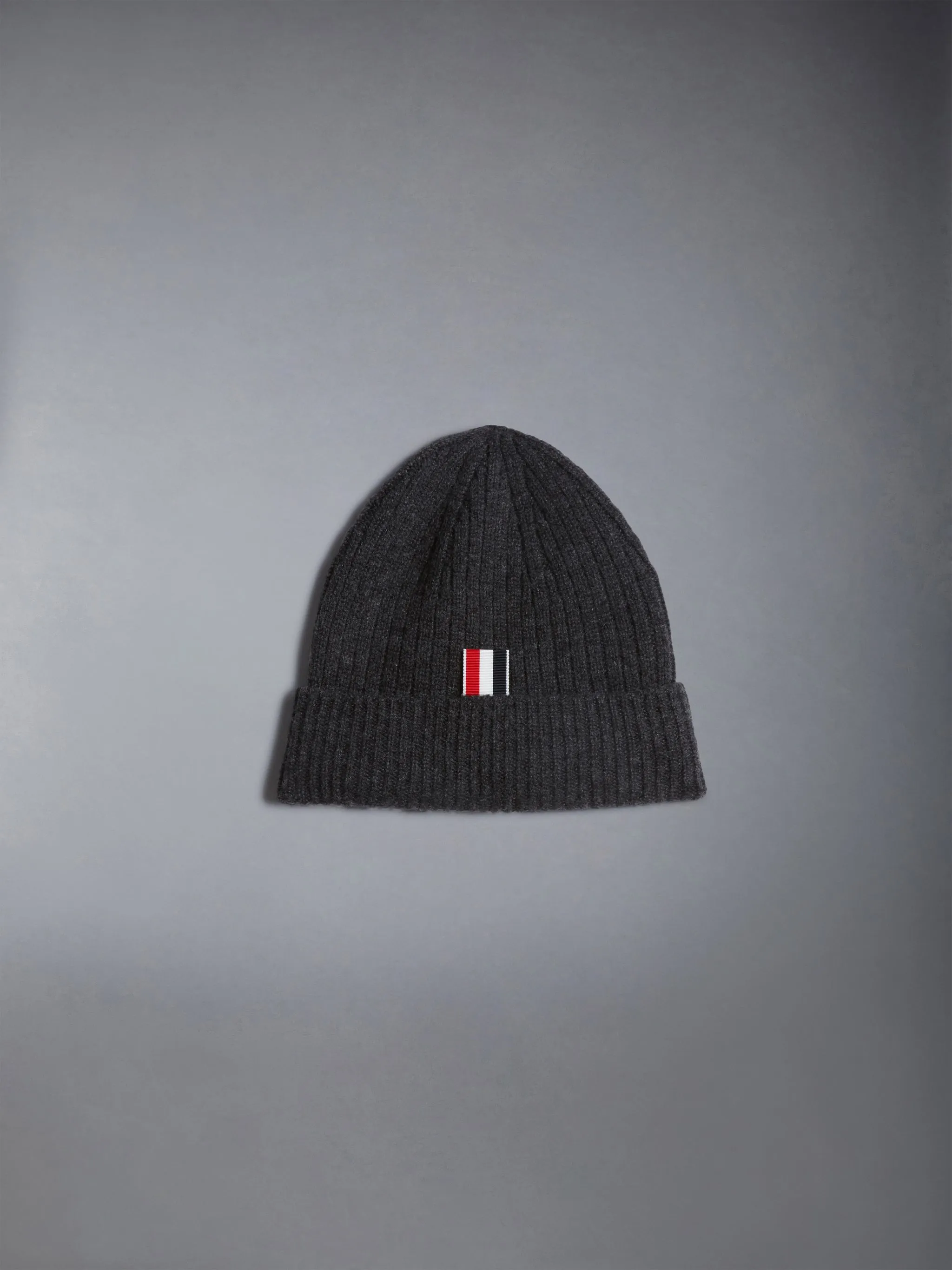 CASHMERE RIB 4-BAR HAT sold by Thom Browne product image thumbnail 2