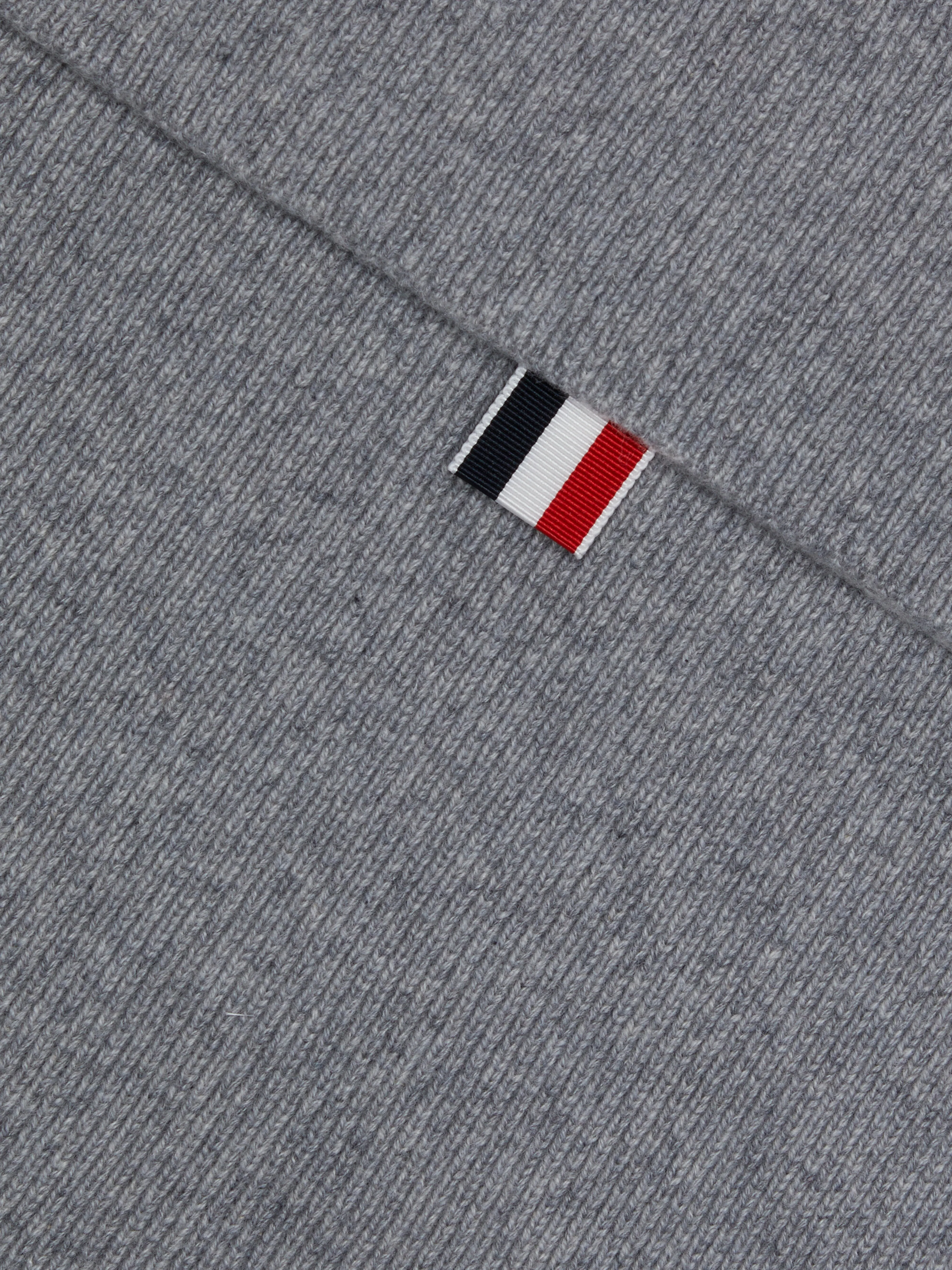 CASHMERE RIB 4-BAR SCARF sold by Thom Browne product image thumbnail 3
