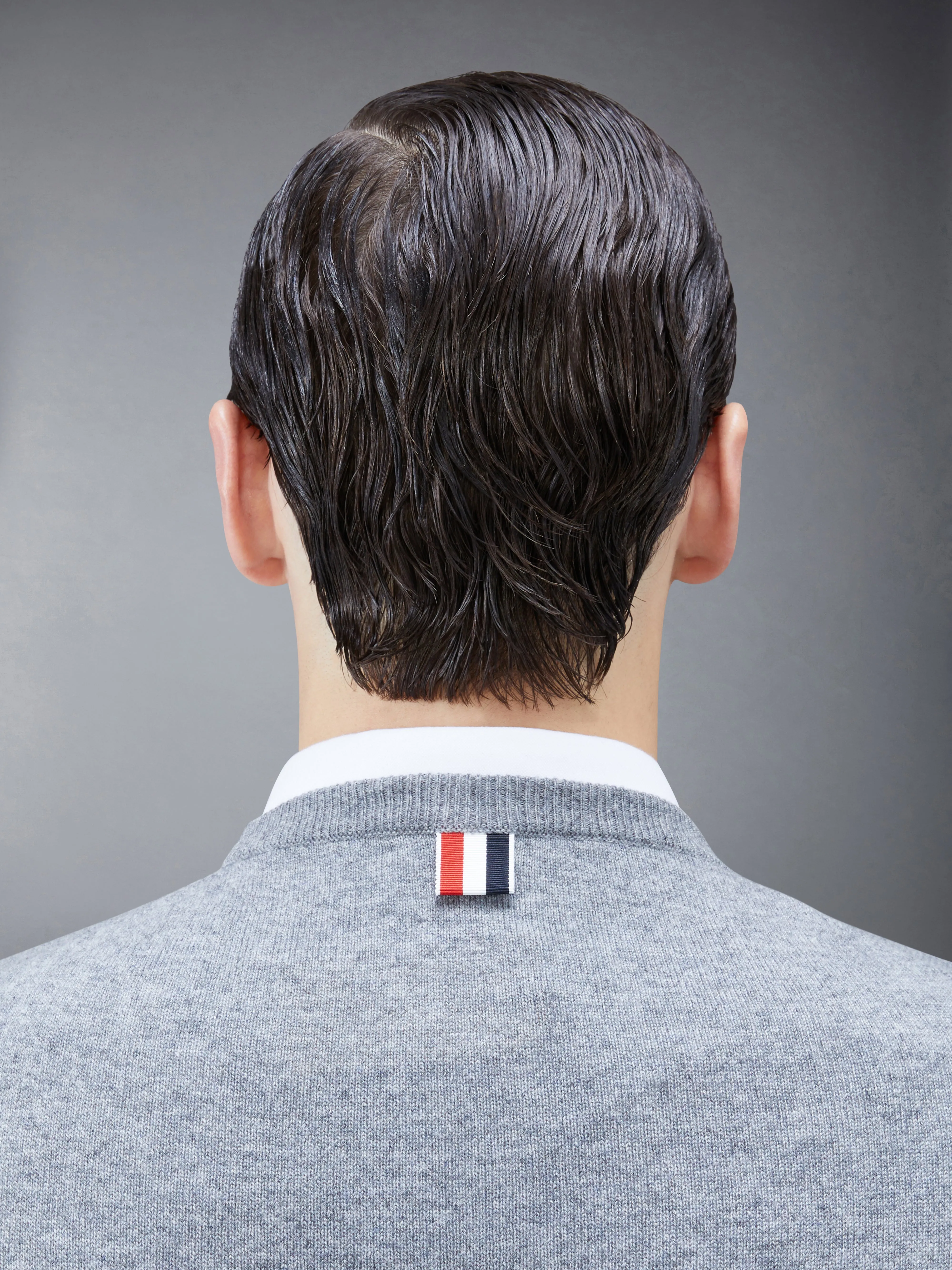 CLASSIC CASHMERE 4-BAR PULLOVER sold by Thom Browne product image thumbnail 5