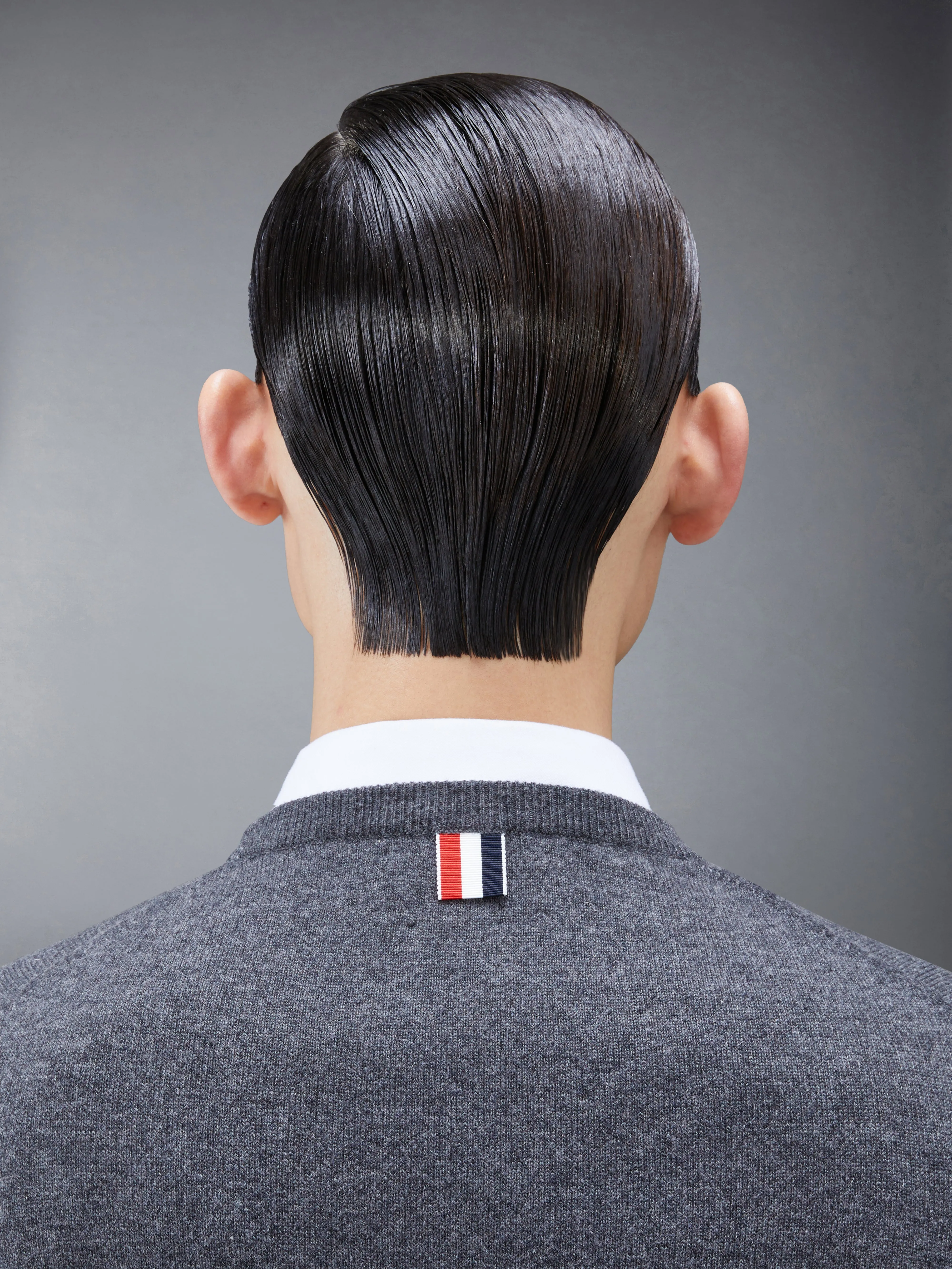 CLASSIC CASHMERE 4-BAR PULLOVER sold by Thom Browne product image thumbnail 5