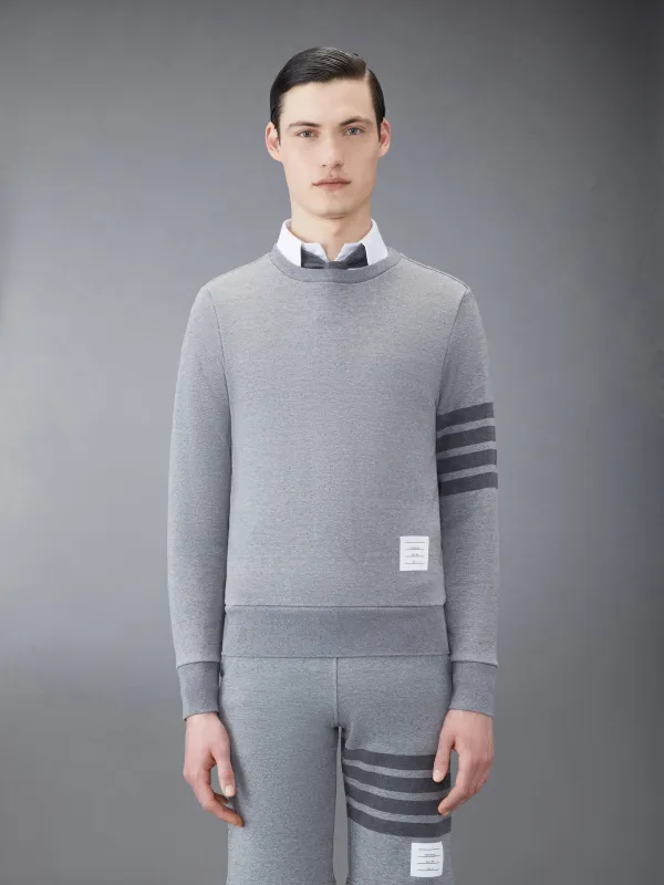 CLASSIC LOOPBACK 4-BAR RELAXED SWEATSHIRT sold by Thom Browne
