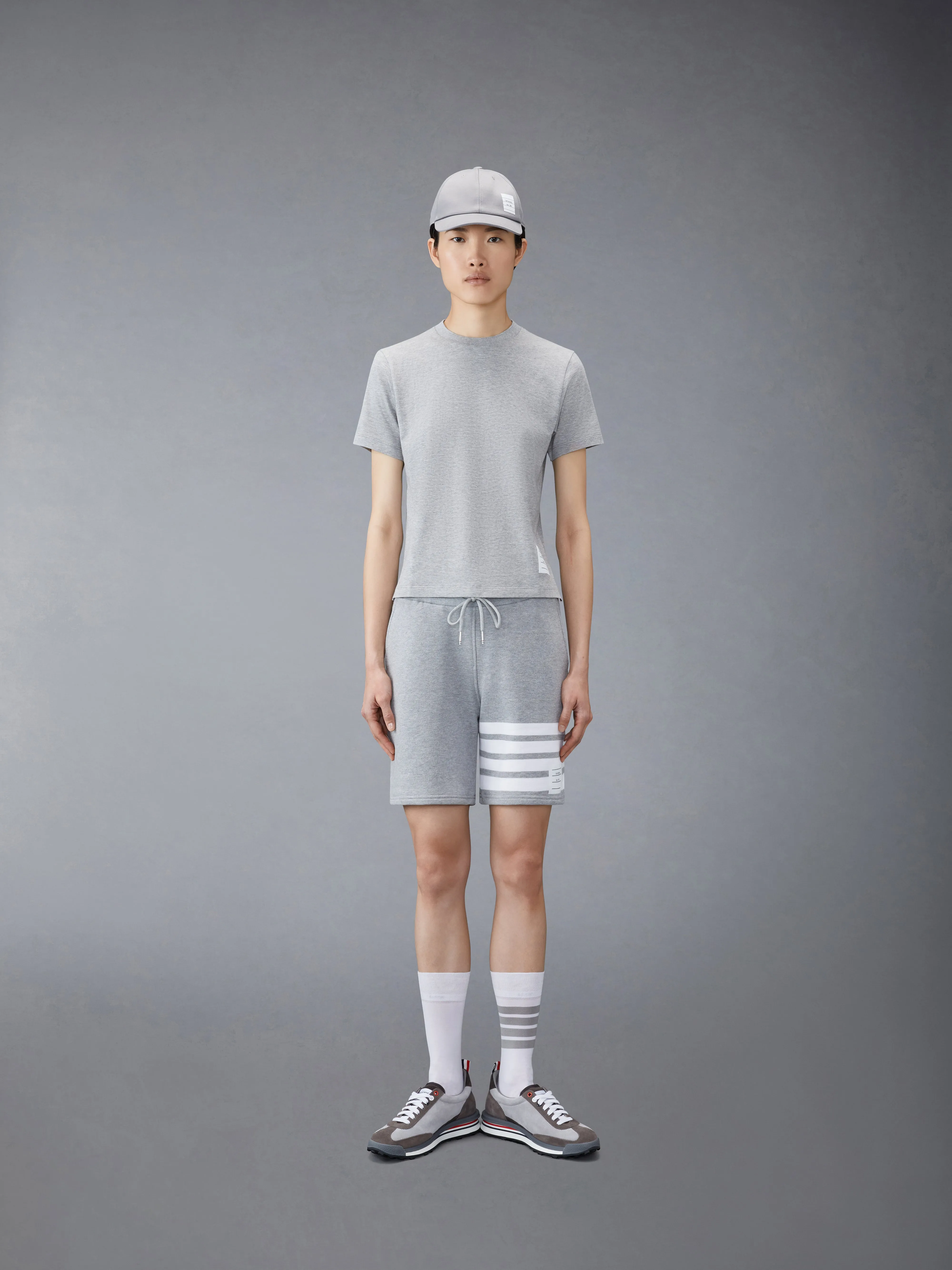 CLASSIC LOOPBACK 4-BAR SHORTS sold by Thom Browne product image thumbnail 4