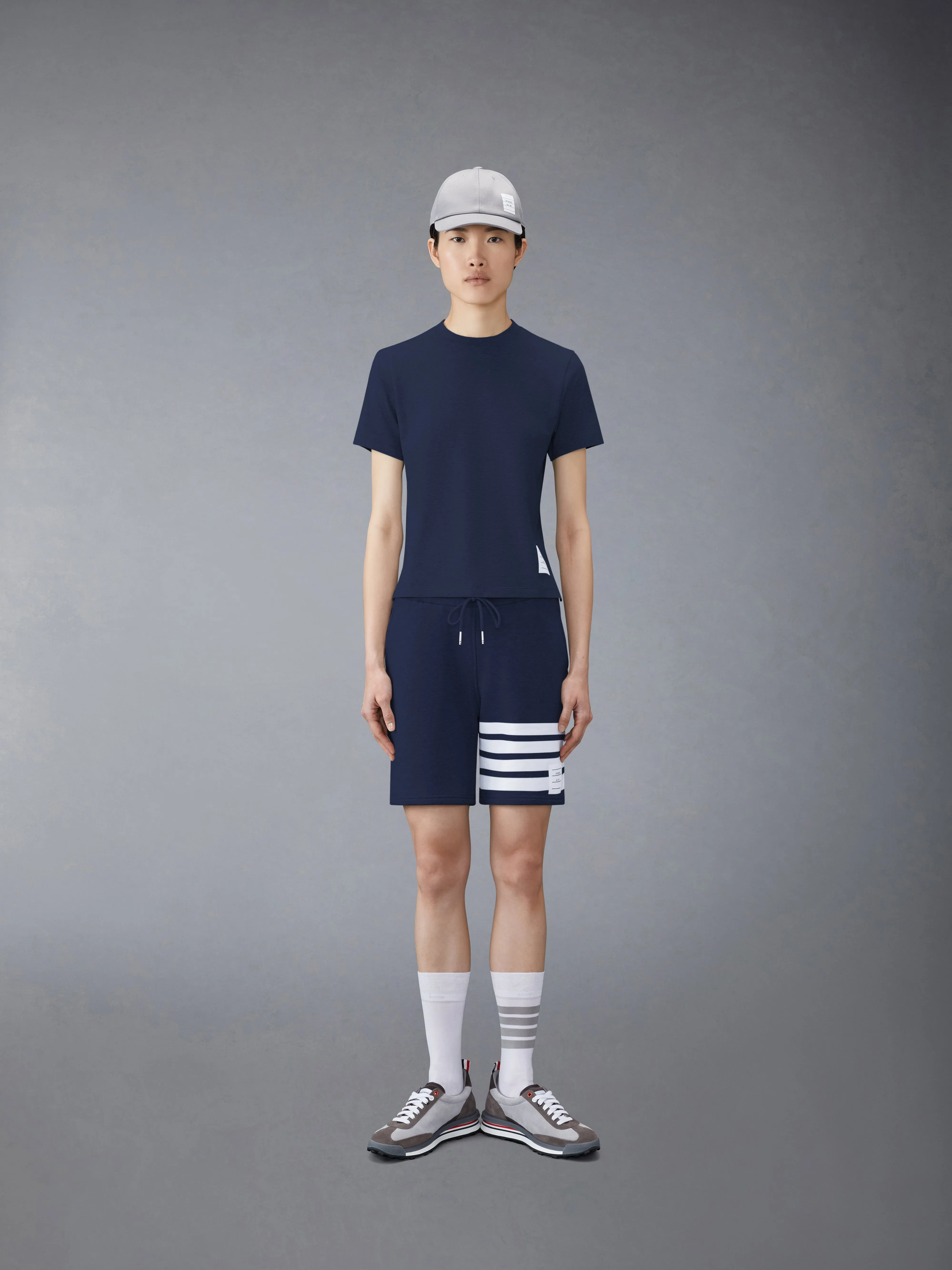 CLASSIC LOOPBACK 4-BAR SHORTS sold by Thom Browne product image thumbnail 4