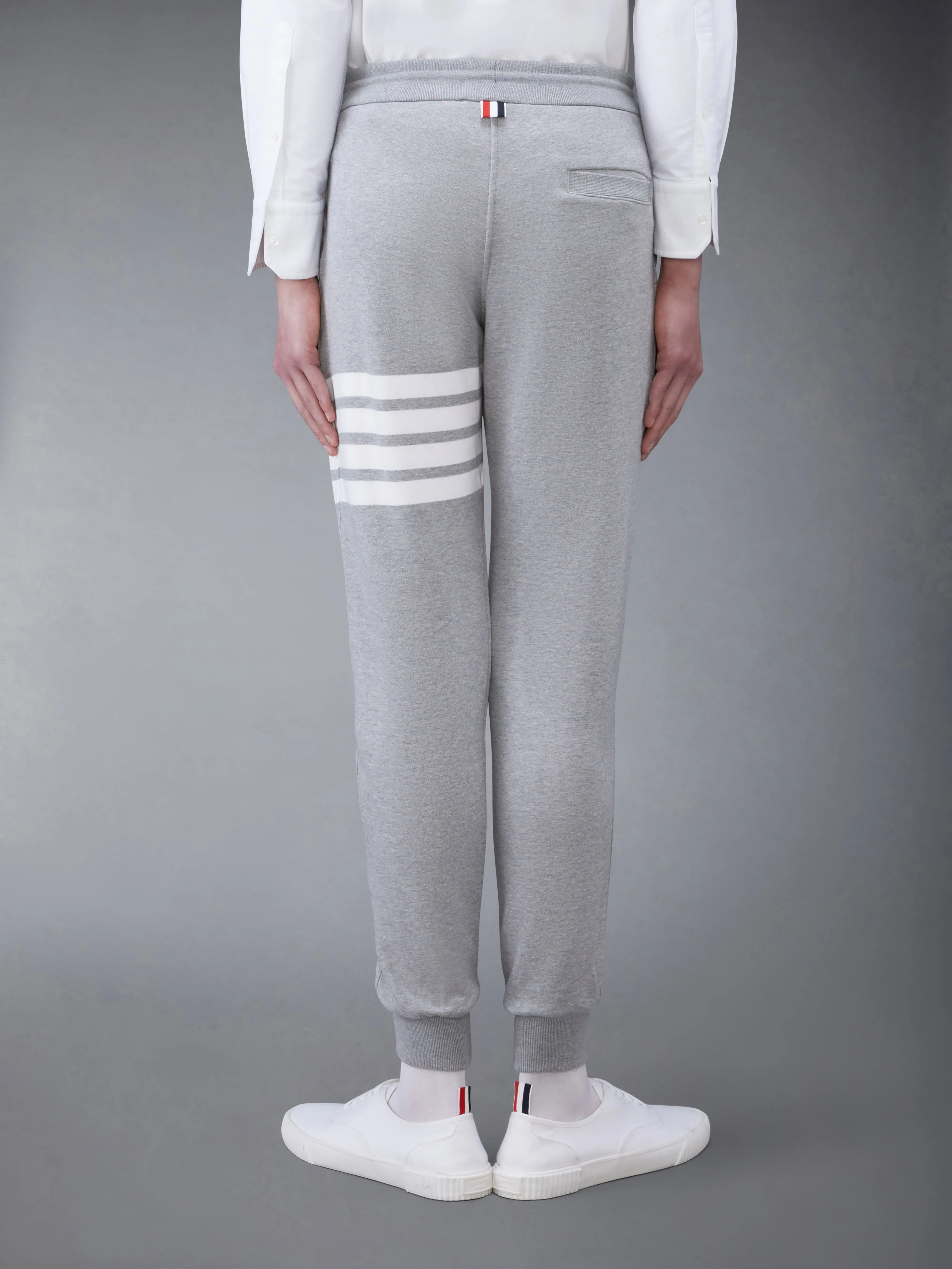 CLASSIC LOOPBACK 4-BAR SWEATPANTS sold by Thom Browne product image thumbnail 3