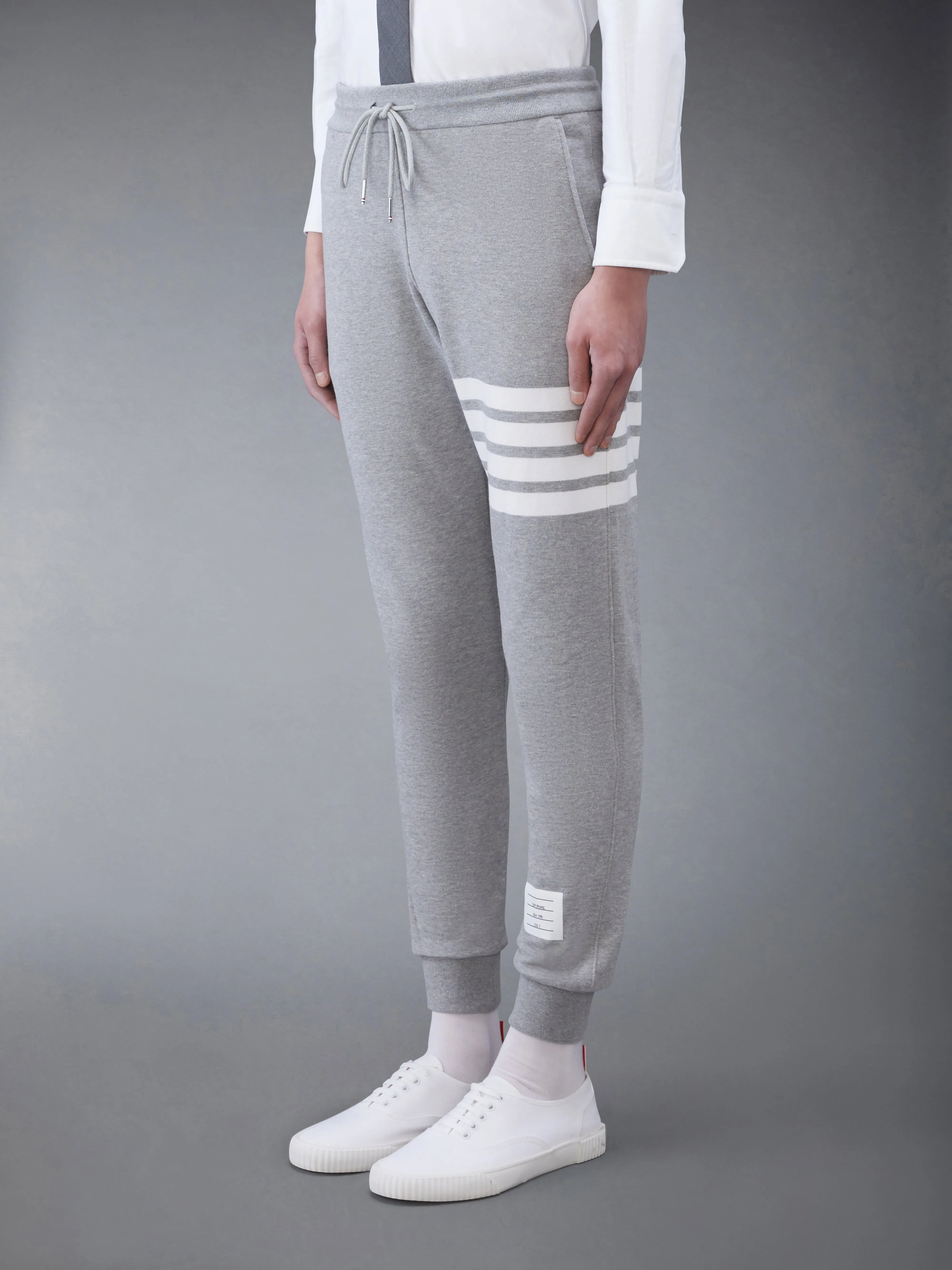 CLASSIC LOOPBACK 4-BAR SWEATPANTS sold by Thom Browne product image thumbnail 2
