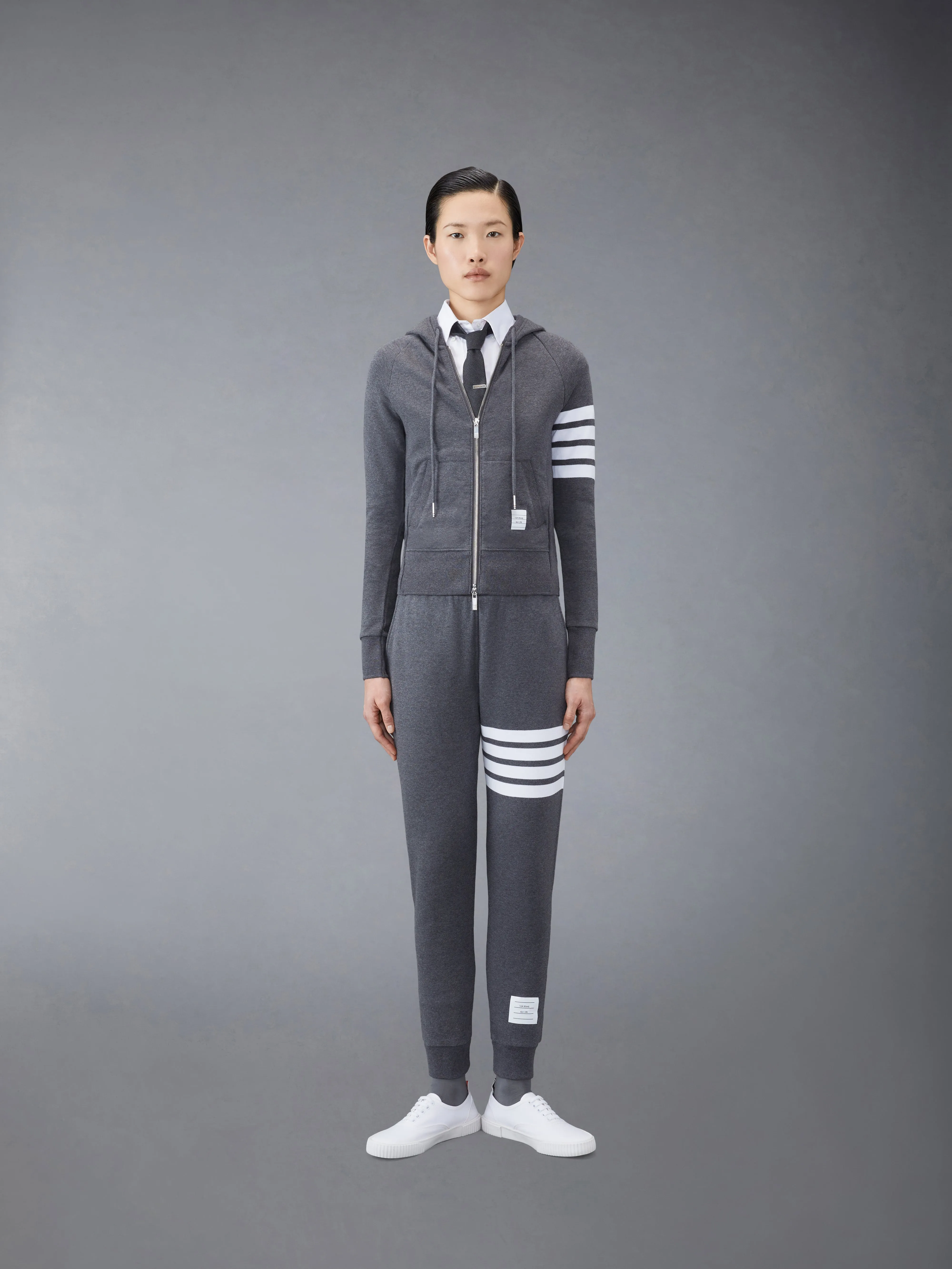 CLASSIC LOOPBACK 4-BAR SWEATPANTS sold by Thom Browne product image thumbnail 3