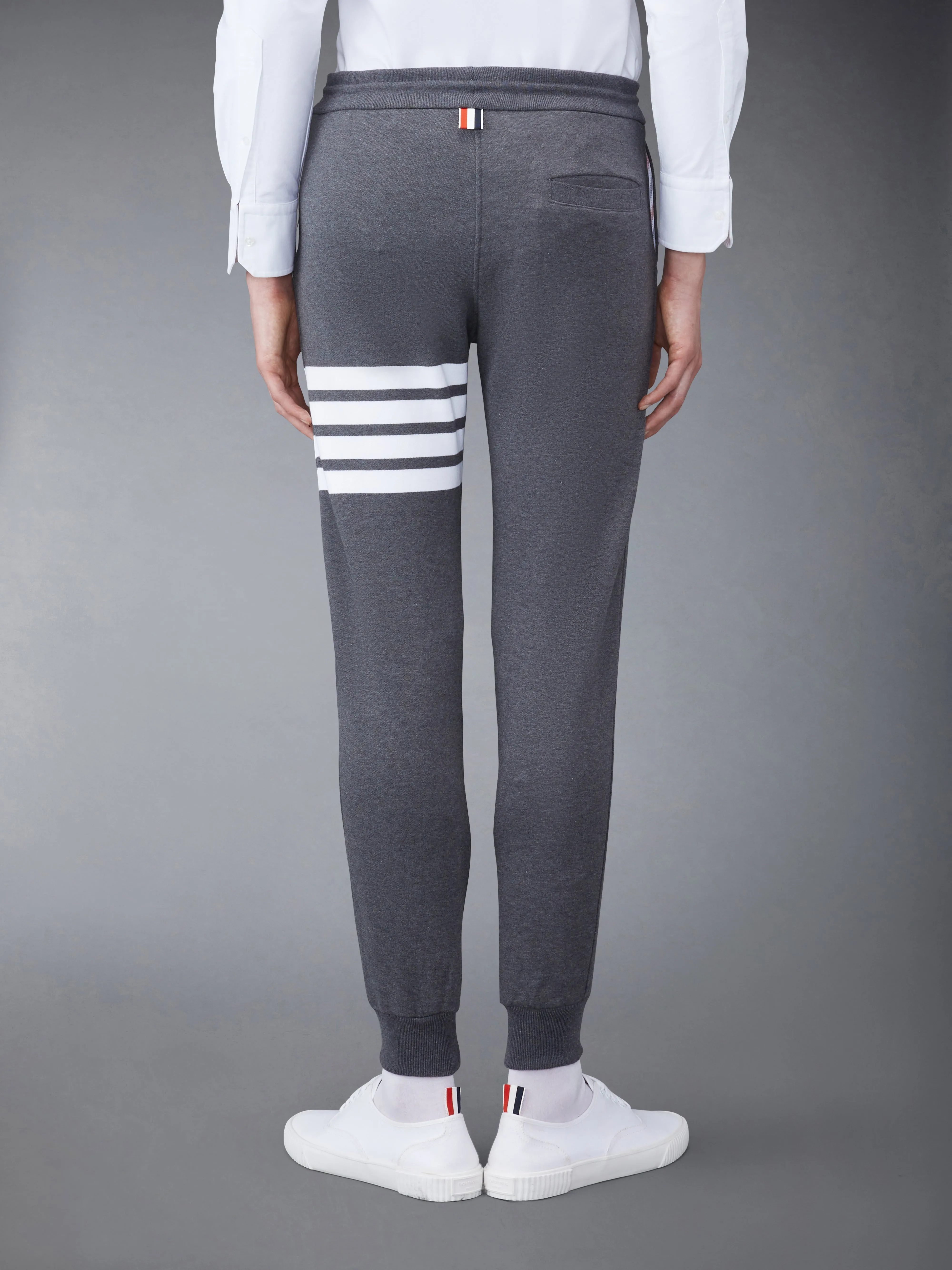 CLASSIC LOOPBACK 4-BAR SWEATPANTS sold by Thom Browne product image thumbnail 2