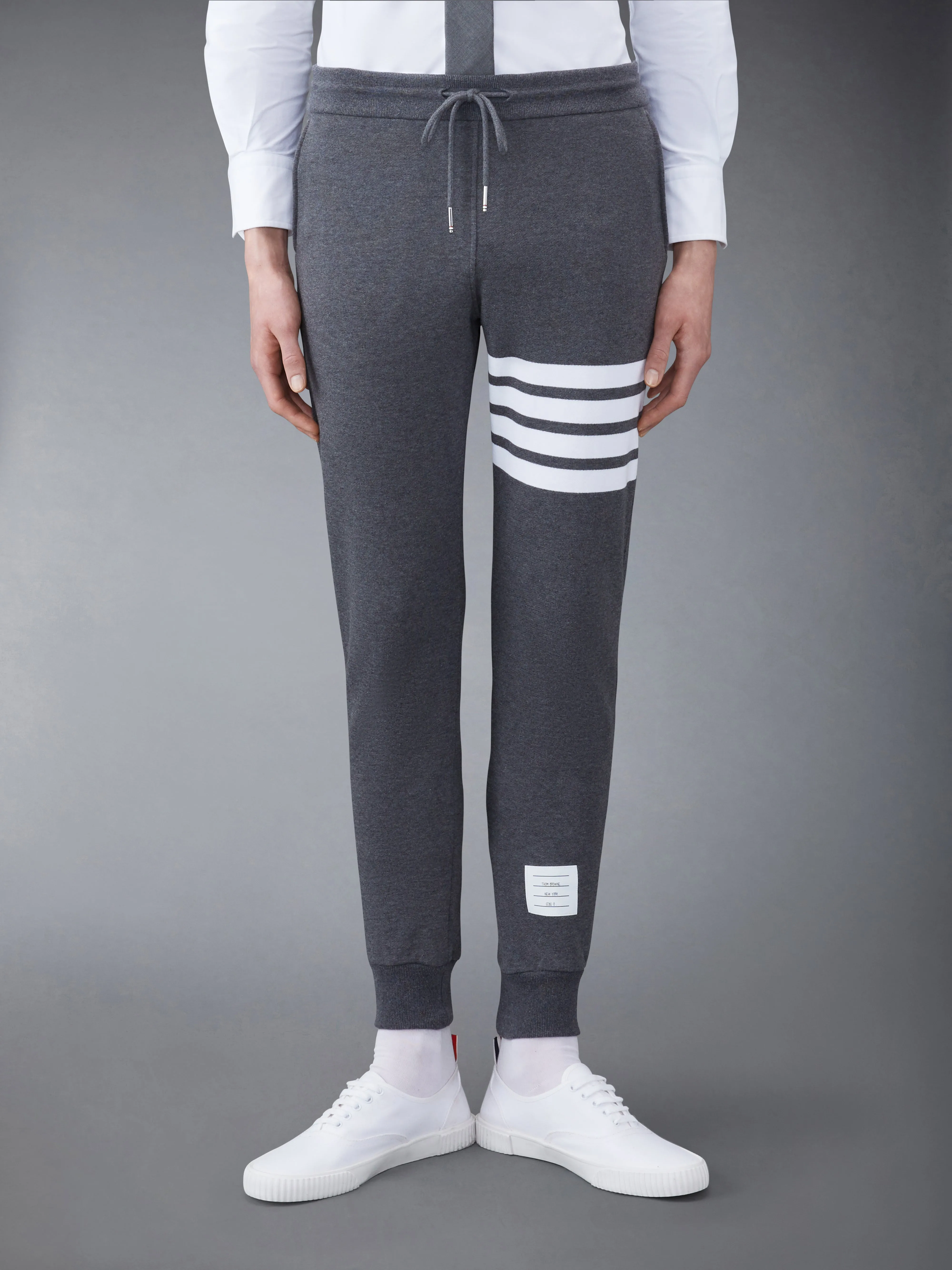 CLASSIC LOOPBACK 4-BAR SWEATPANTS sold by Thom Browne